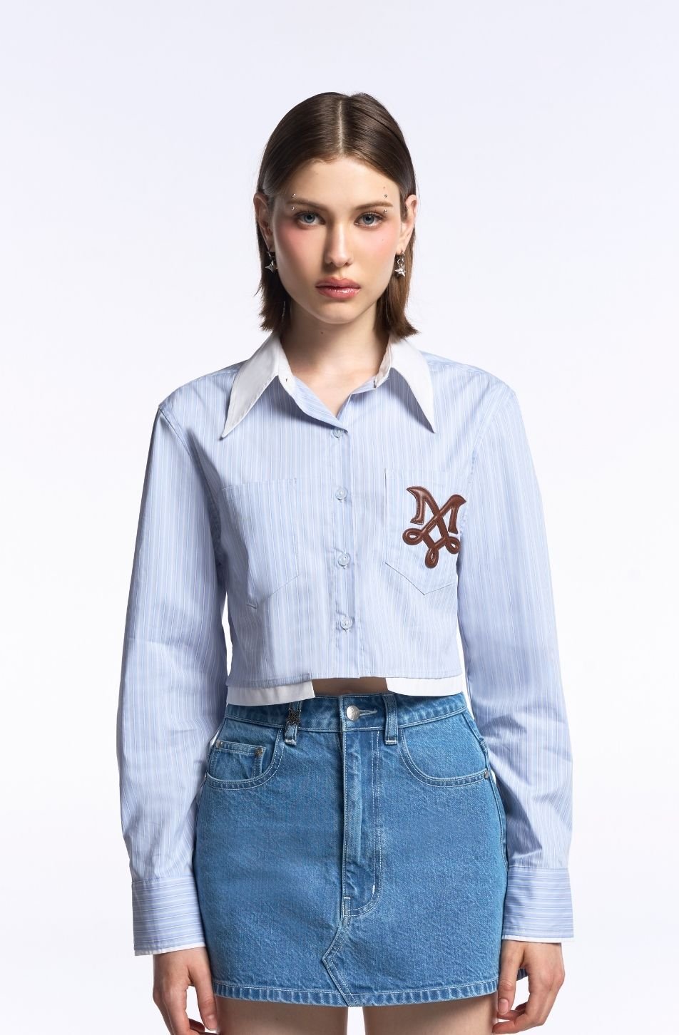 Cryssie Crop Shirt