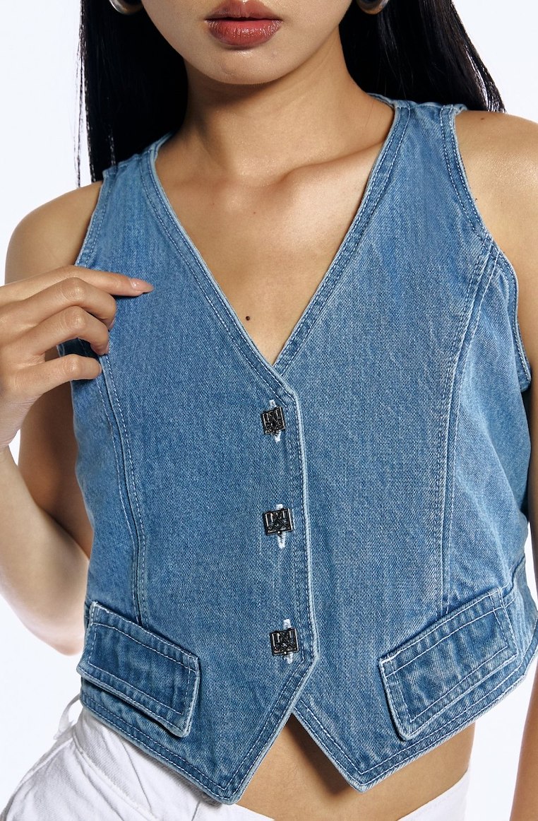 M Denim Vest
