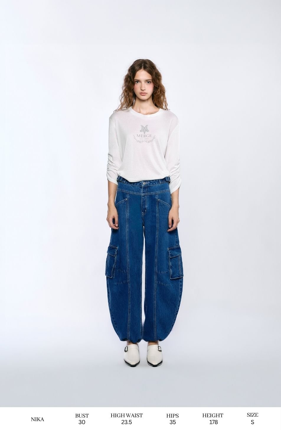 Cargo Barrel Pants (จัดส่ง 01/10)