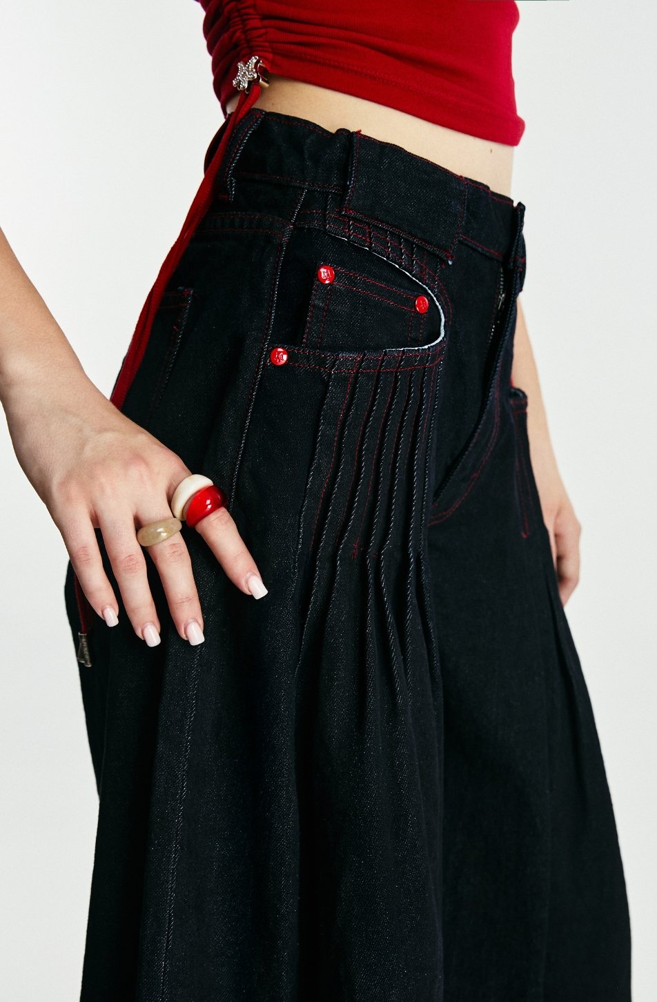 Asher Jorts Jeans (จัดส่ง 05/02)