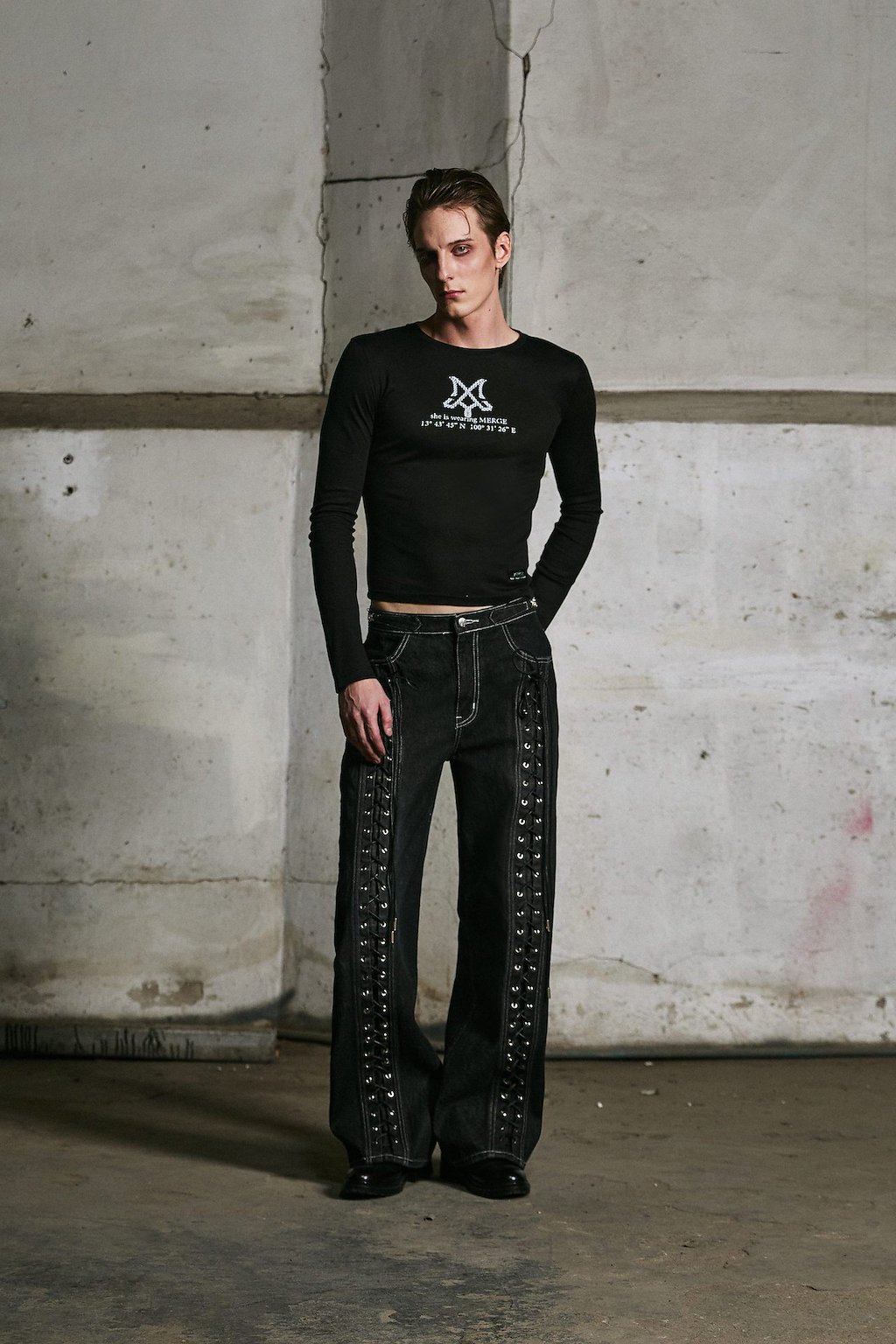 M Symbol Long Sleeved Tee