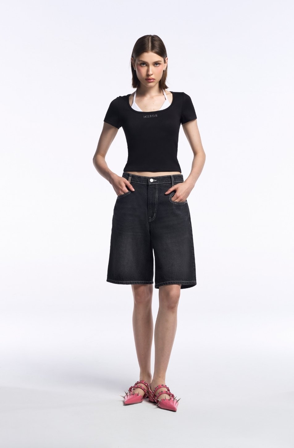 Demna Denim Jorts Basic Color