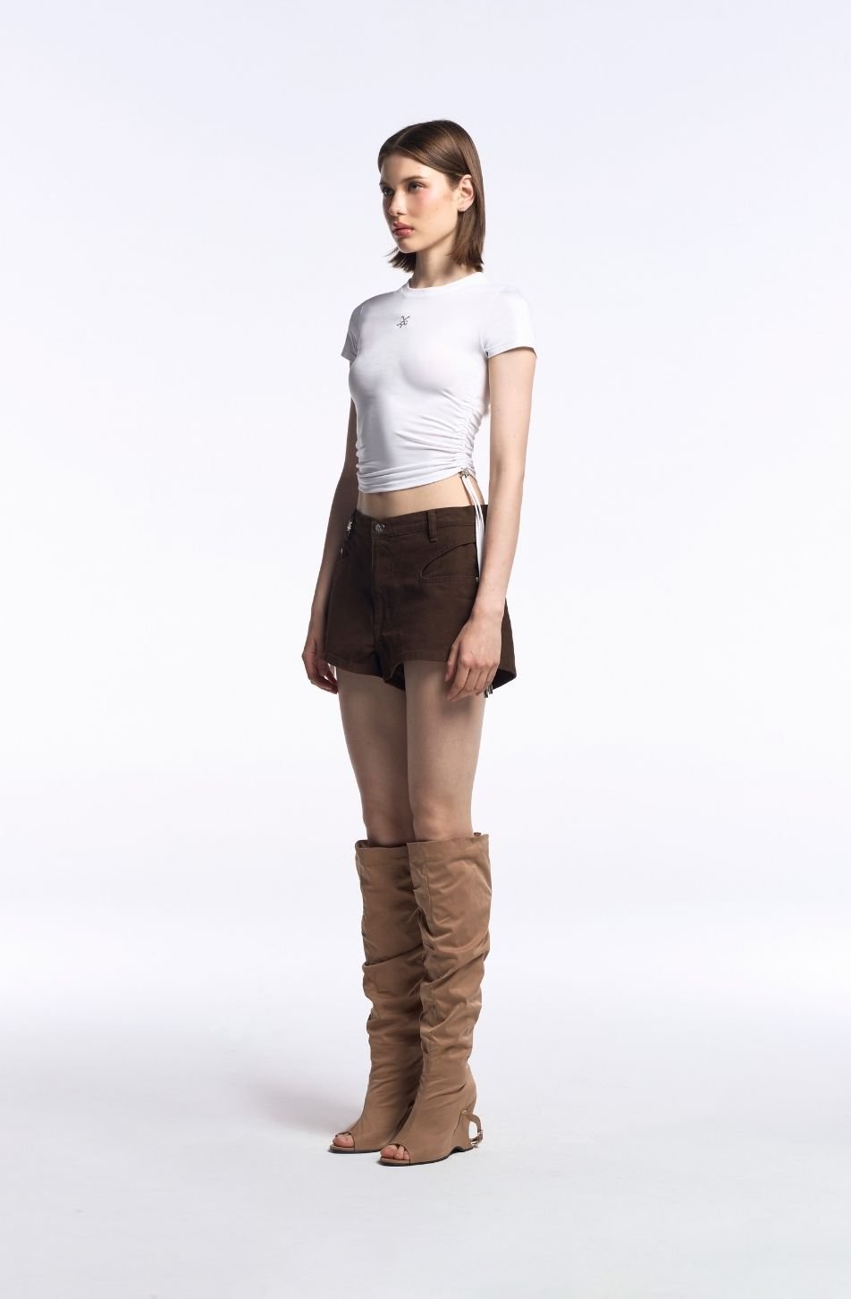 Lulu Shirring Tee