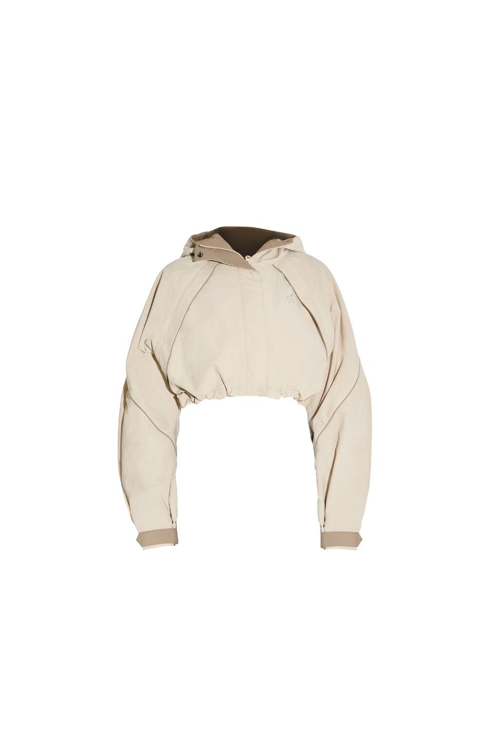 Merge Nylon Cropped Jacket