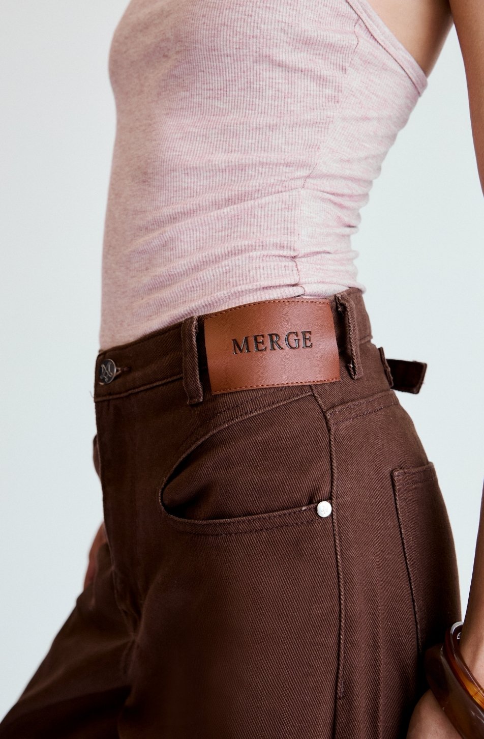 Merge Cuffed Jeans