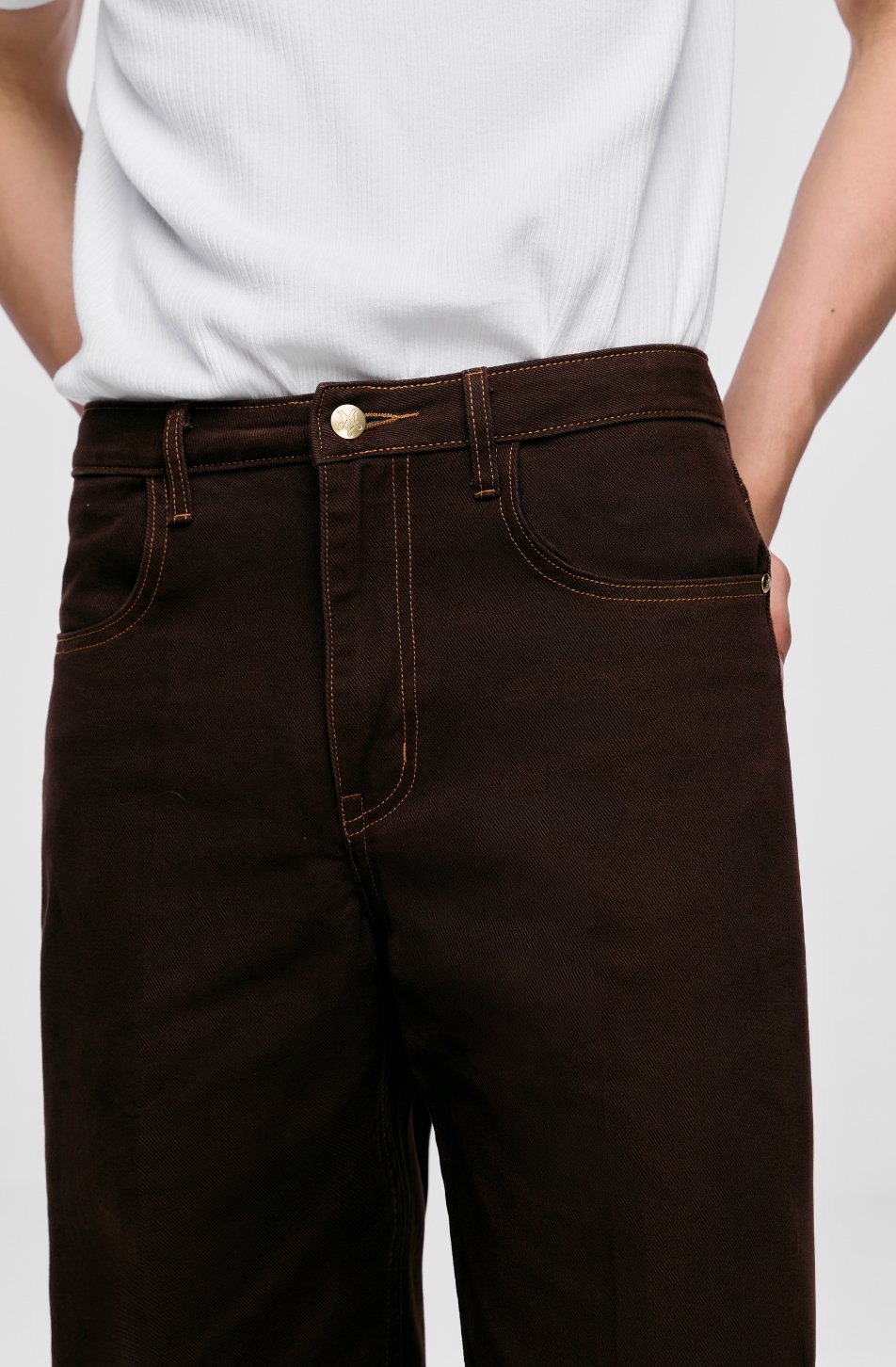 Slim Mid Waist Jeans 03 (จัดส่ง 04/08)