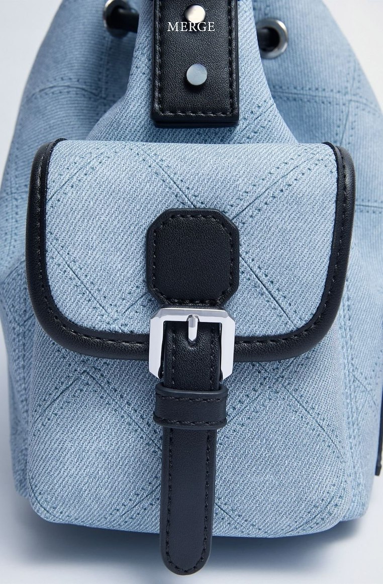 Merge On Time Bag Medium - Misty Blue (จัดส่ง 4-6 Nov)