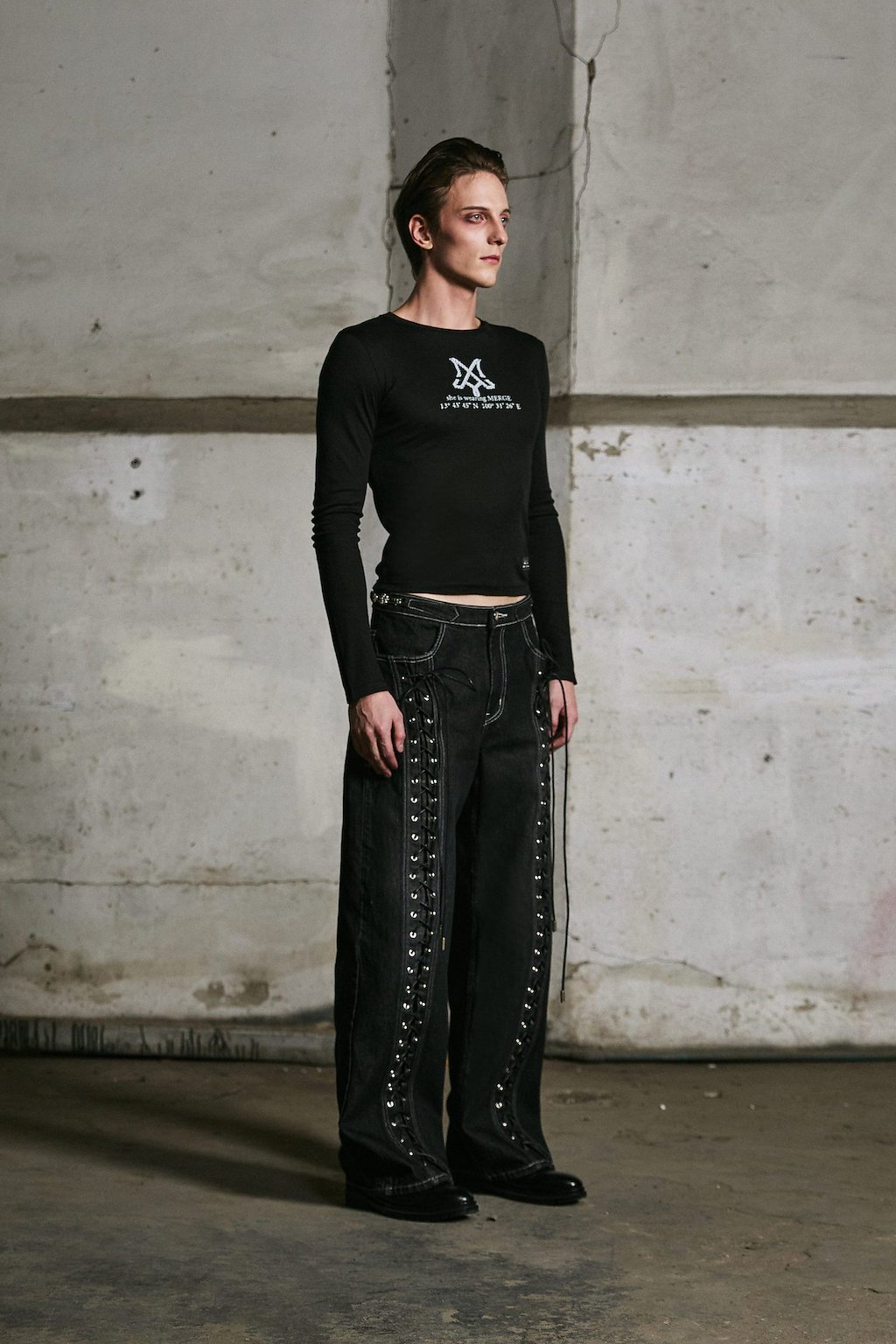 M Symbol Long Sleeved Tee