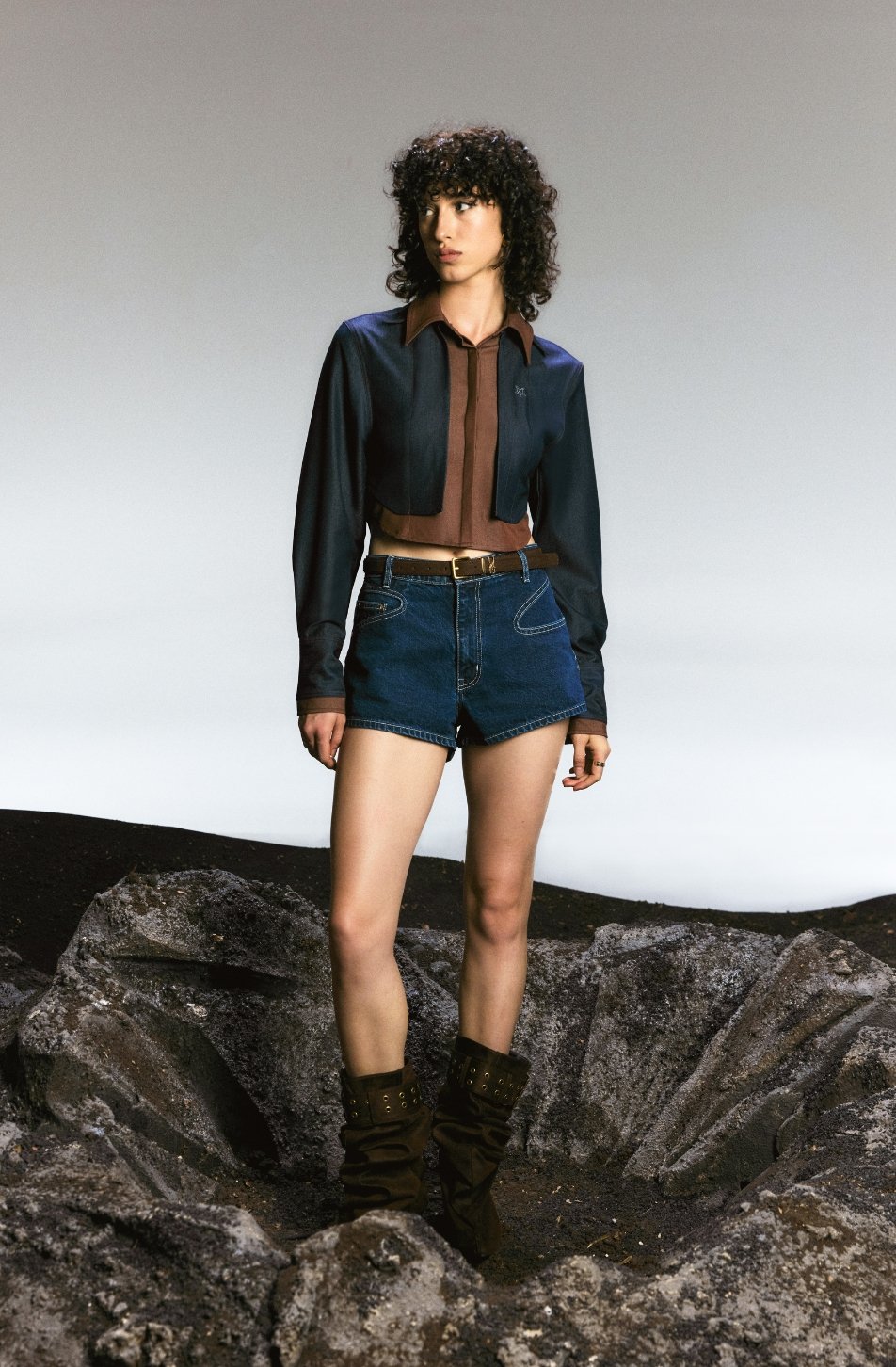Rayleigh Denim Shorts (จัดส่ง 07/08)