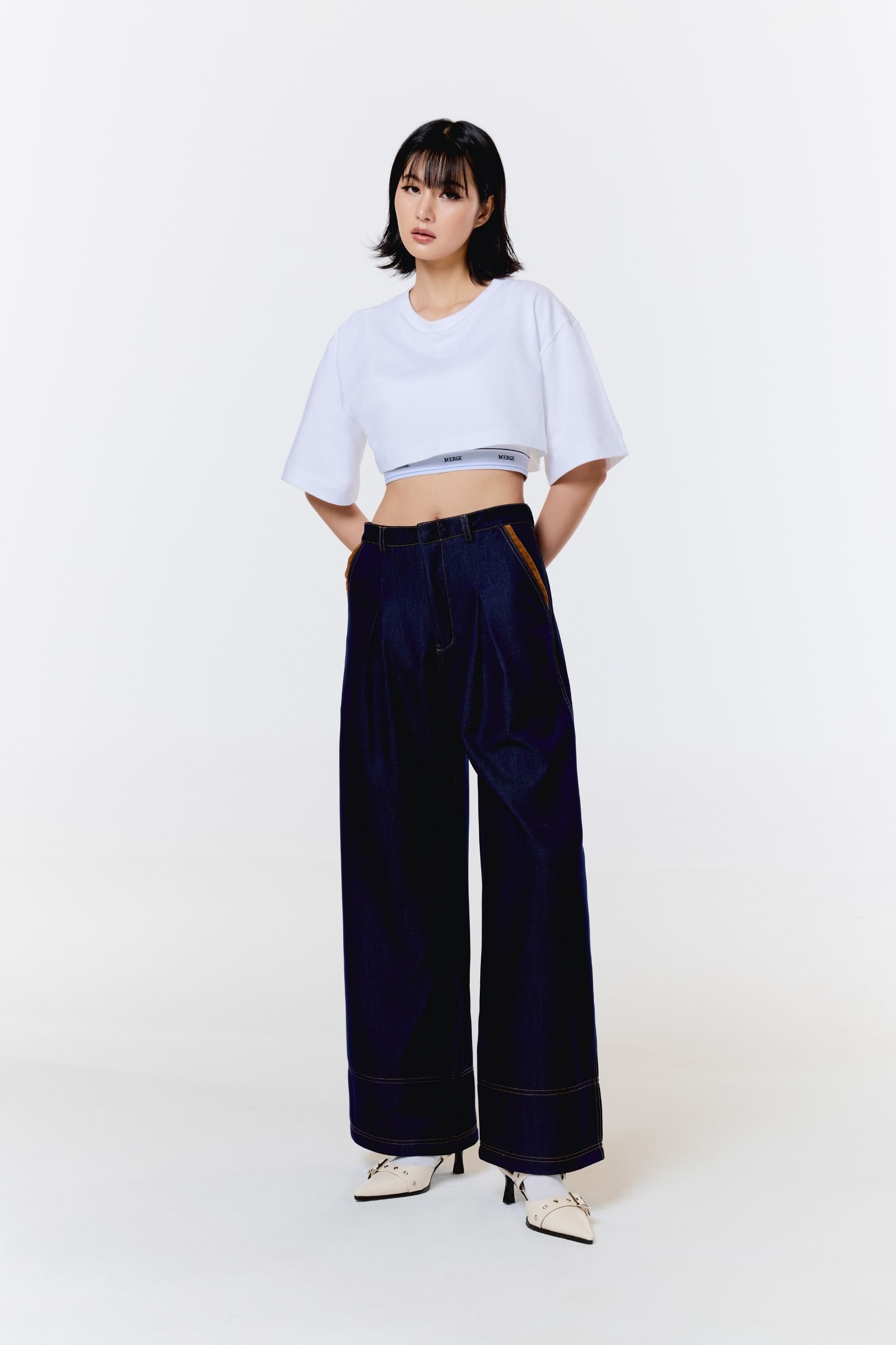 Sandy Cropped Tee
