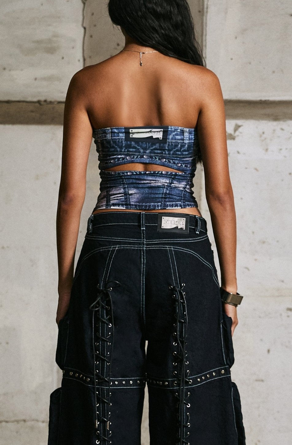 Merge Edgy Denim Cargo