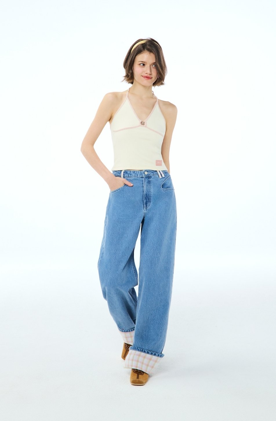 Baggy Jeans (สีใหม่จัดส่ง 07/07)