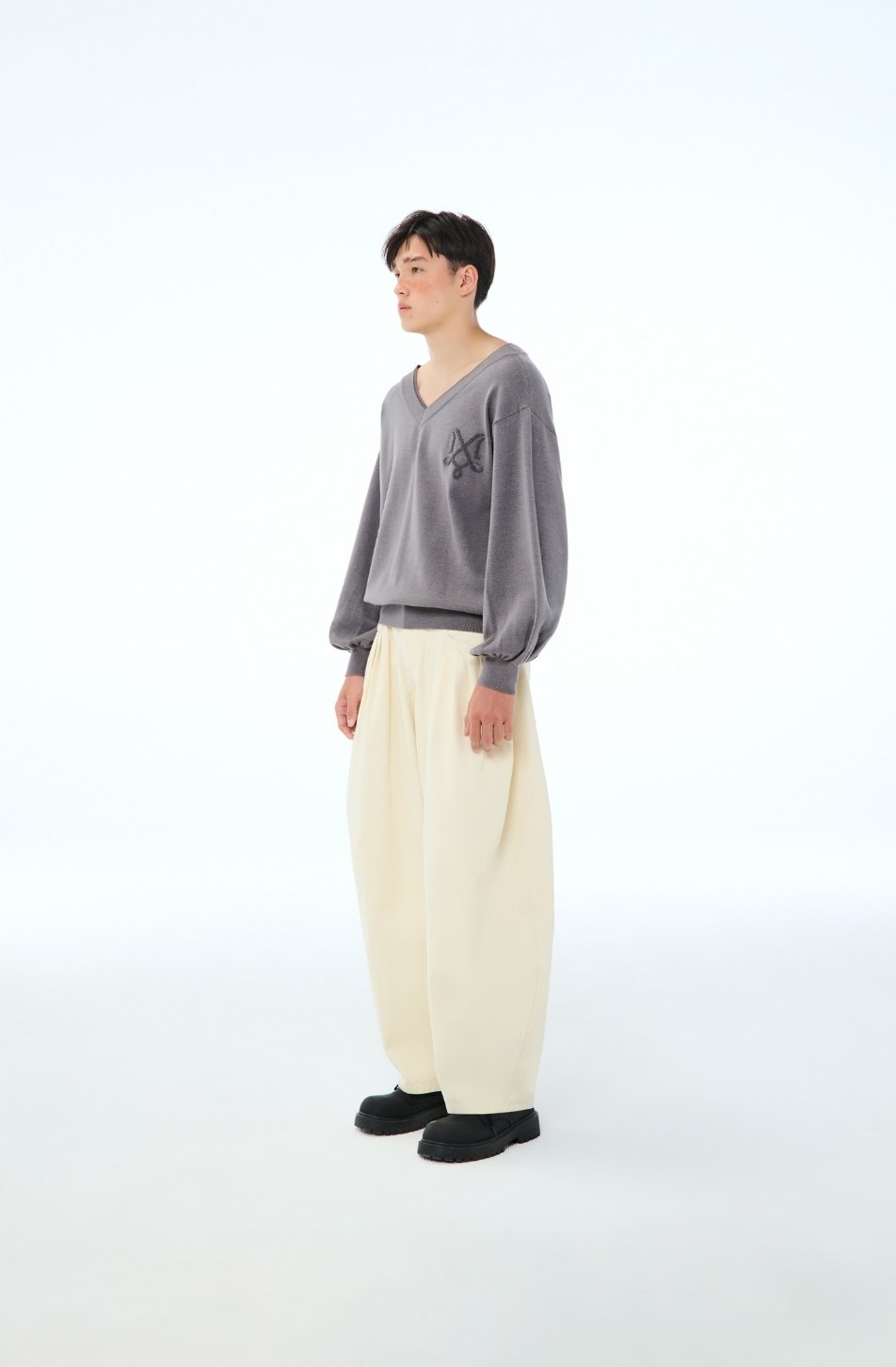 Vee Knit Sweater