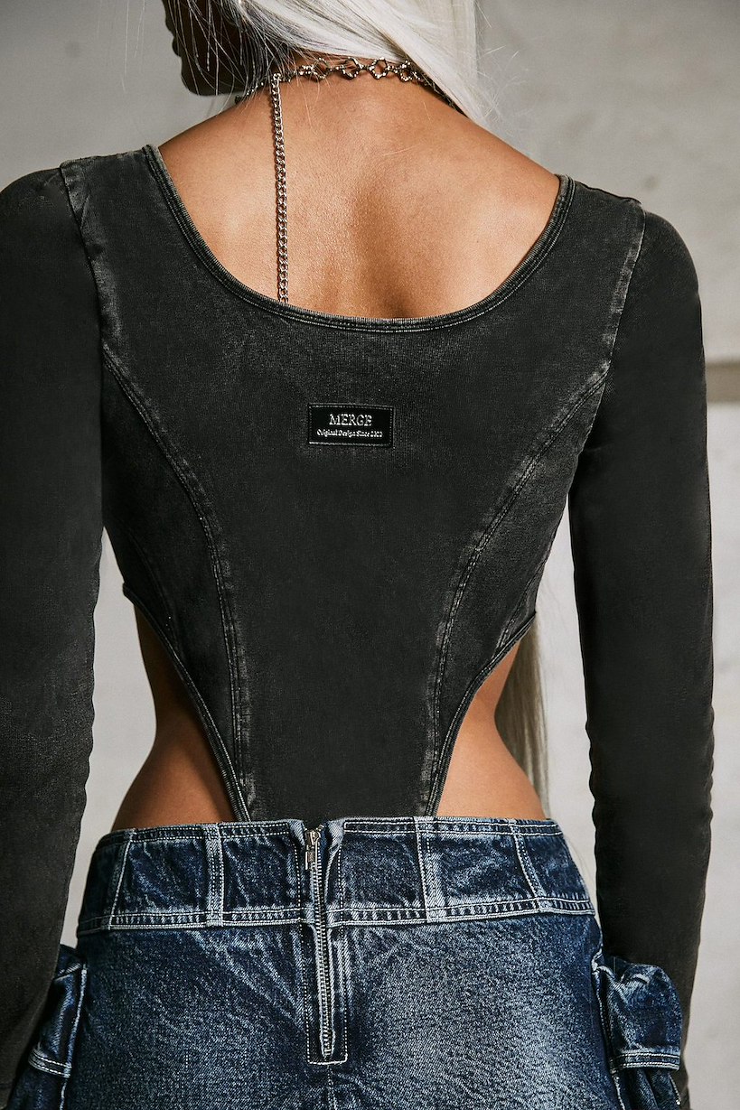 Merge Lacing Bodysuit