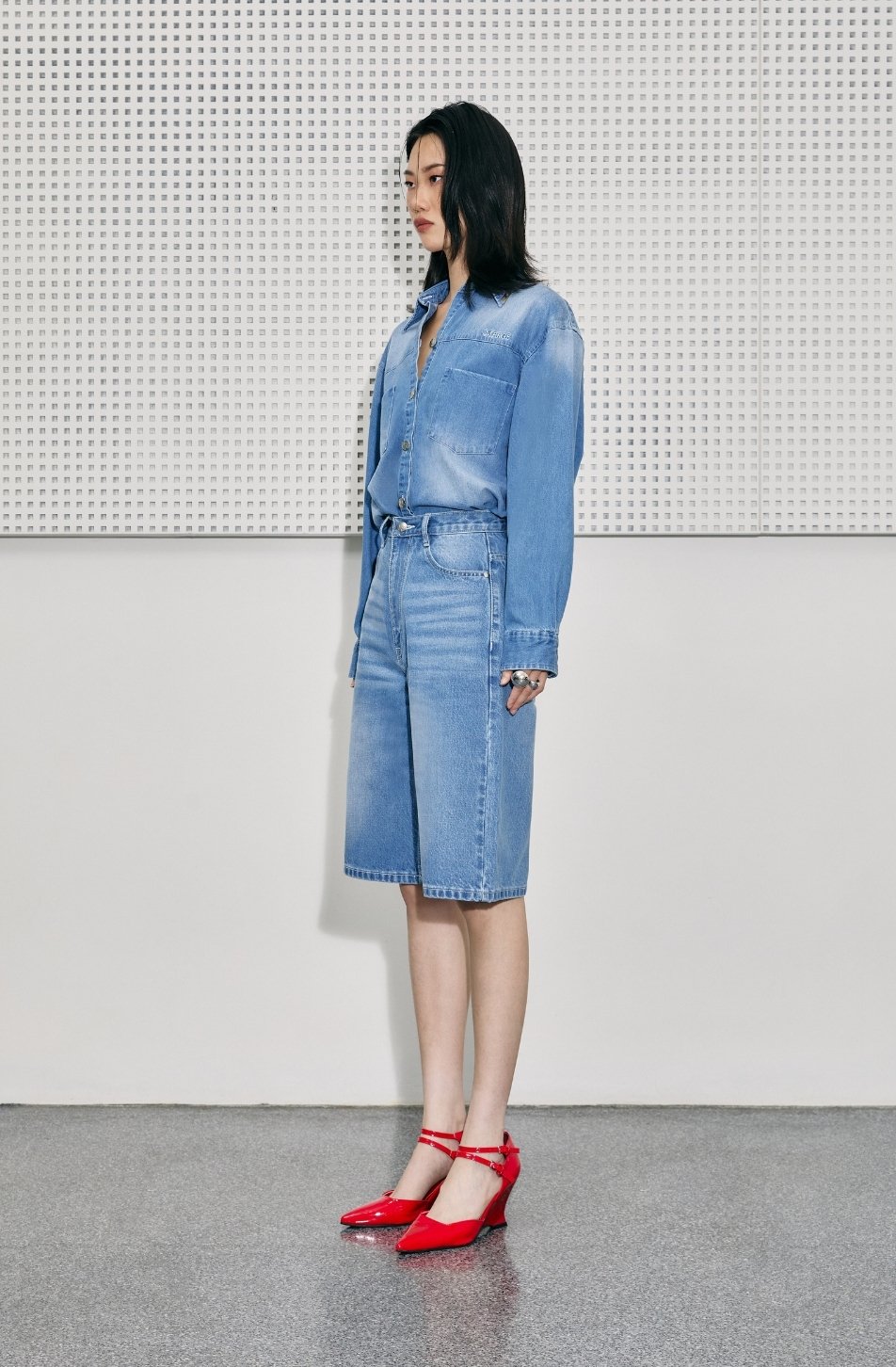 Merge Even Denim Shirt