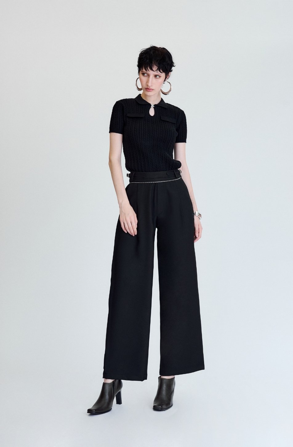 Femme Knit Polo 