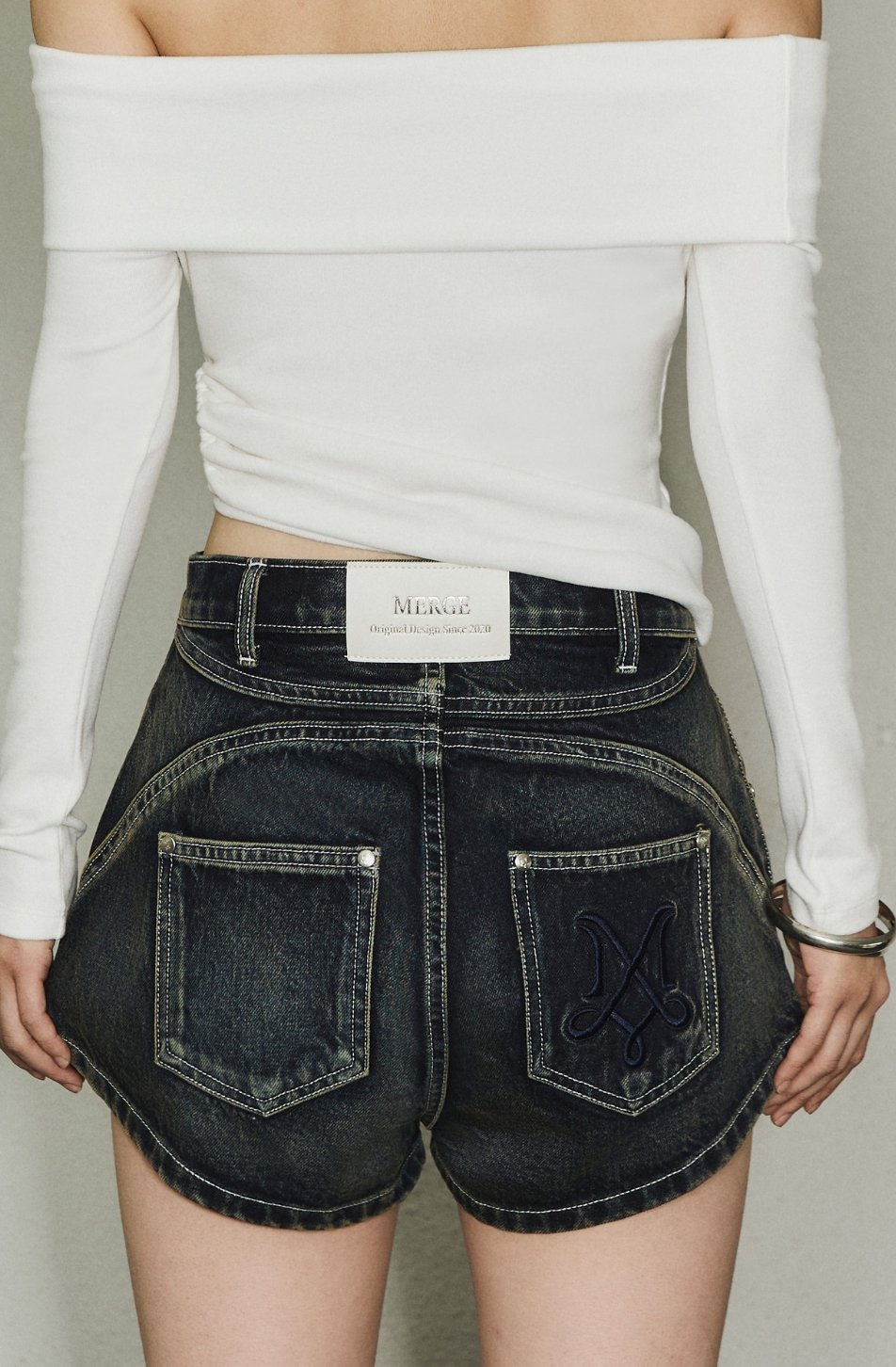 Rayleigh Denim Shorts (จัดส่ง 07/08)