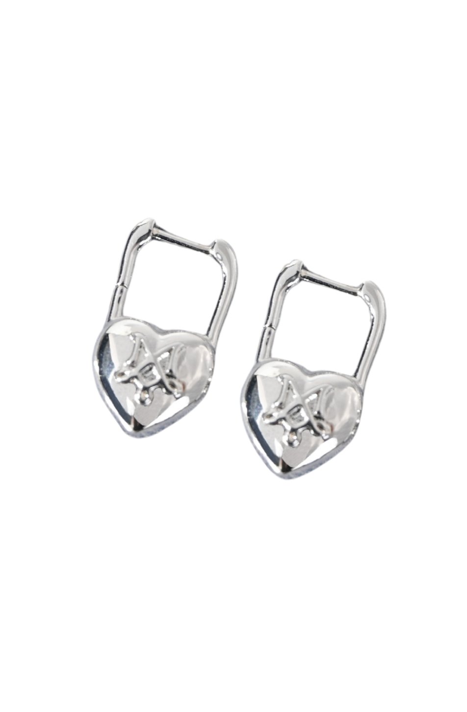 M Oval Hoop Earrings 
