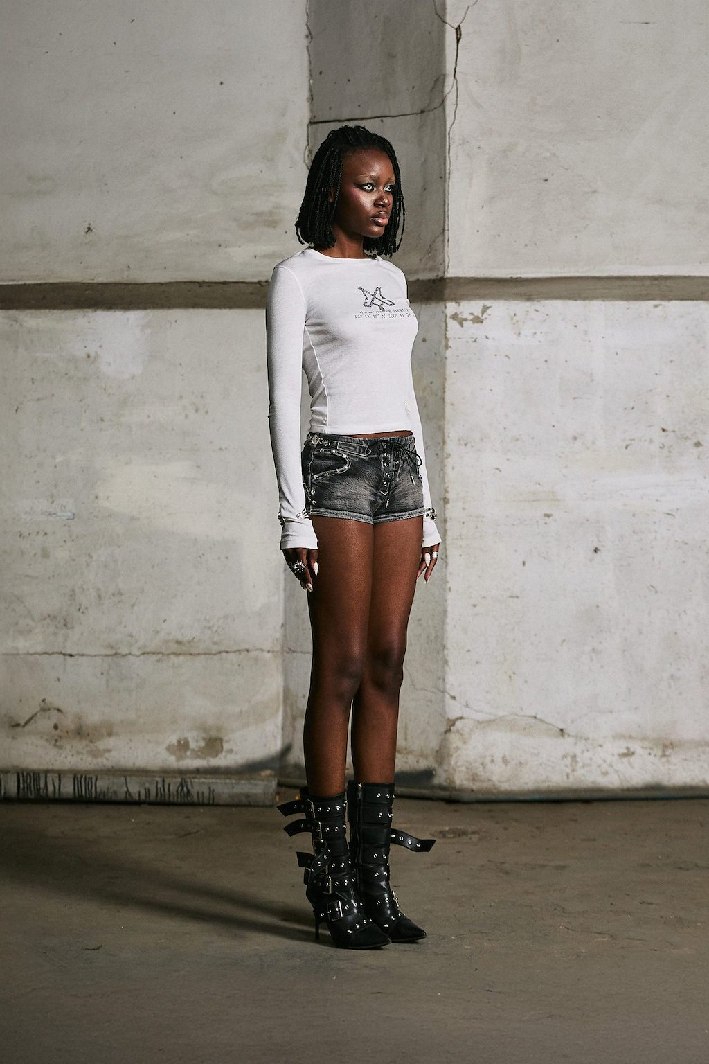 M Symbol Long Sleeved Tee