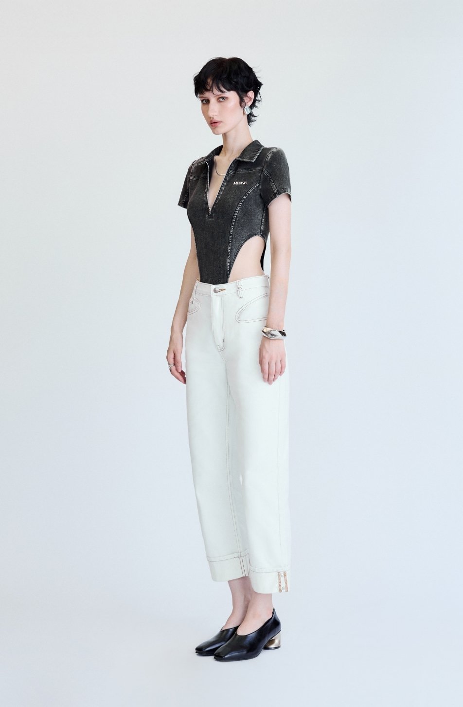 Merge Cropped Slim Jeans 