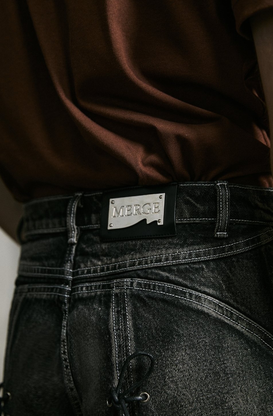 Merge Edgy Denim Jorts