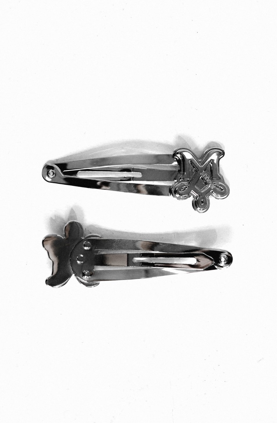 Logo Snap Hair Clips 