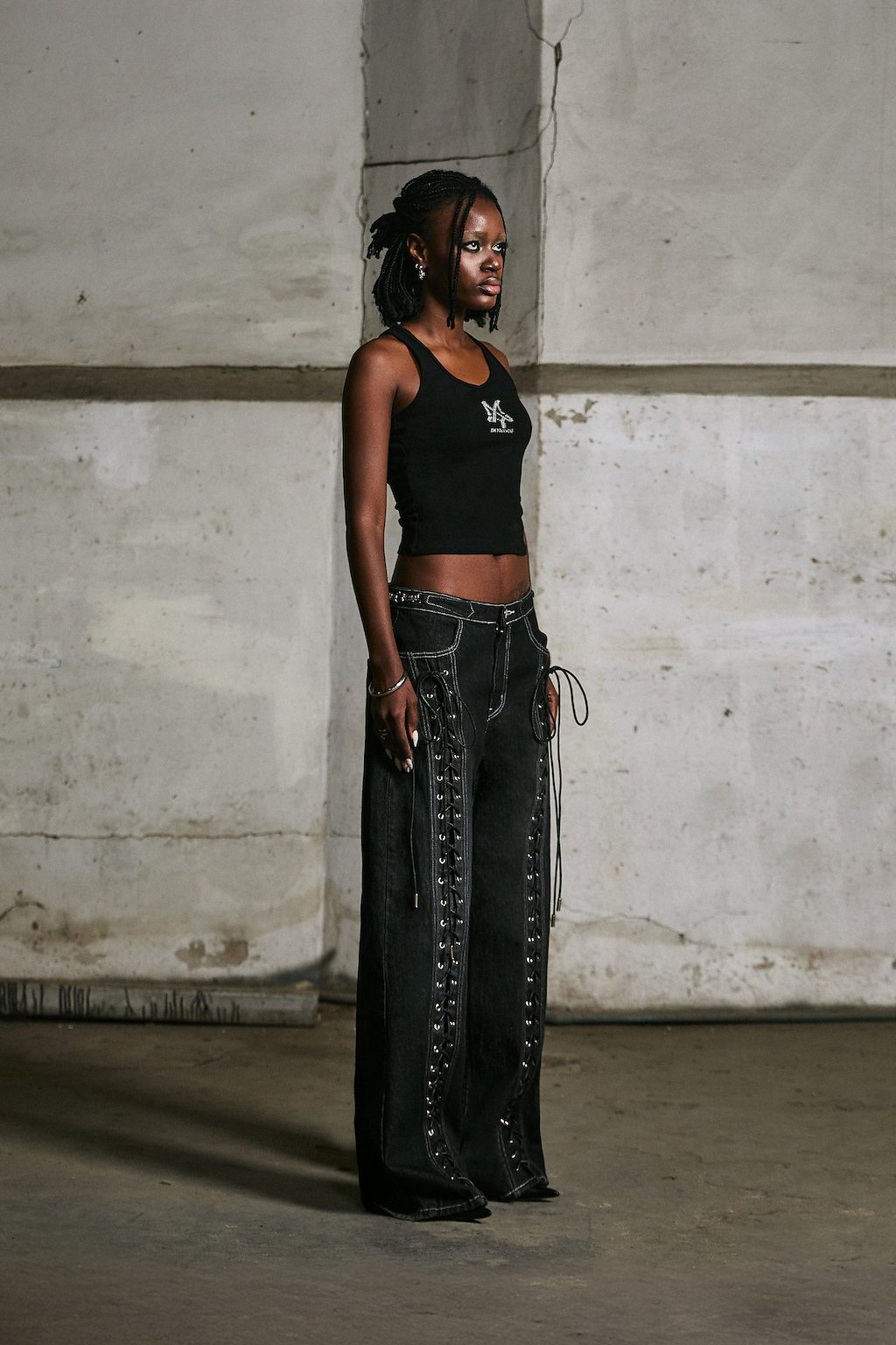 Merge Edgy Logo Tank Top