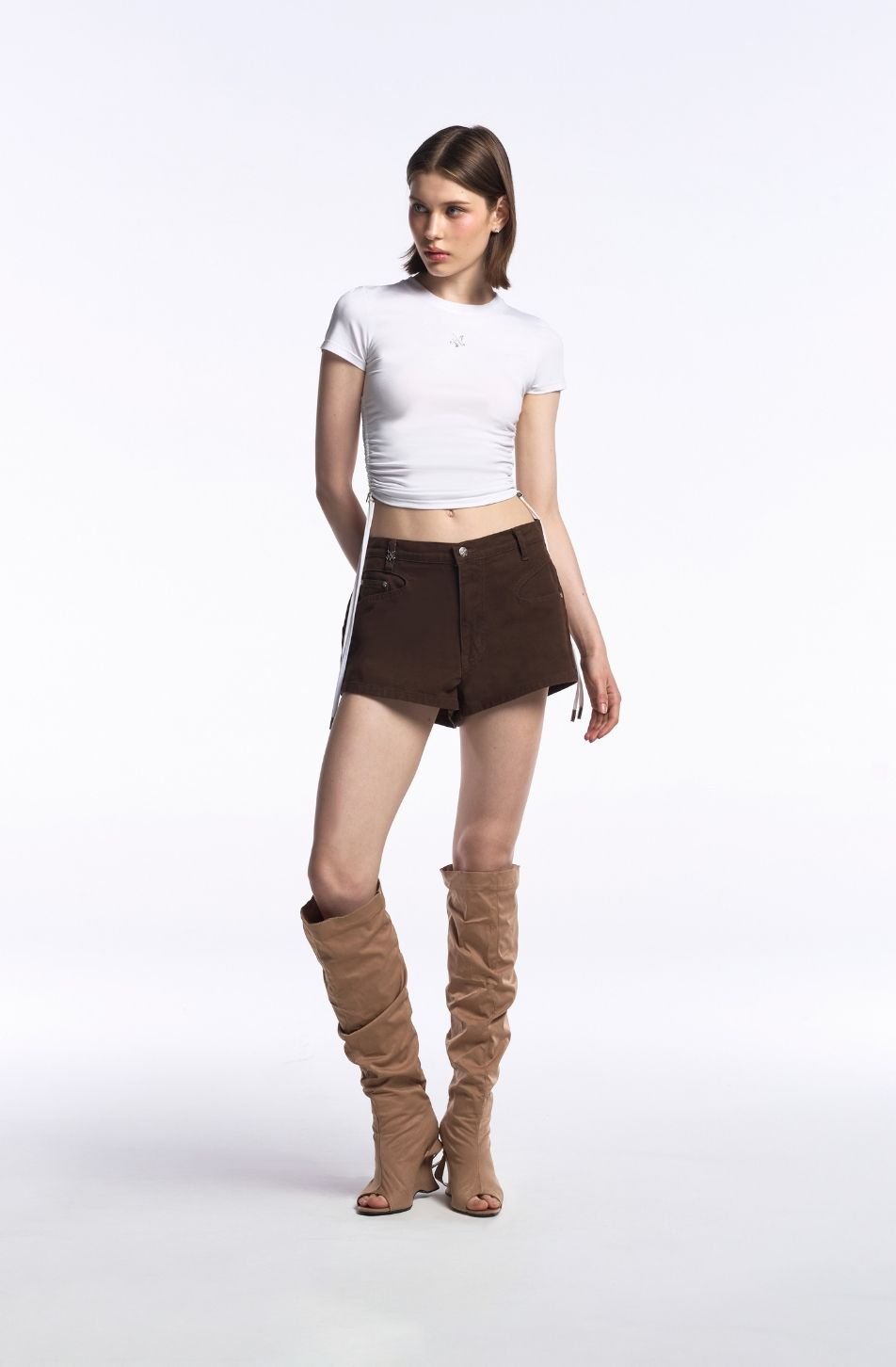 Lulu Shirring Tee