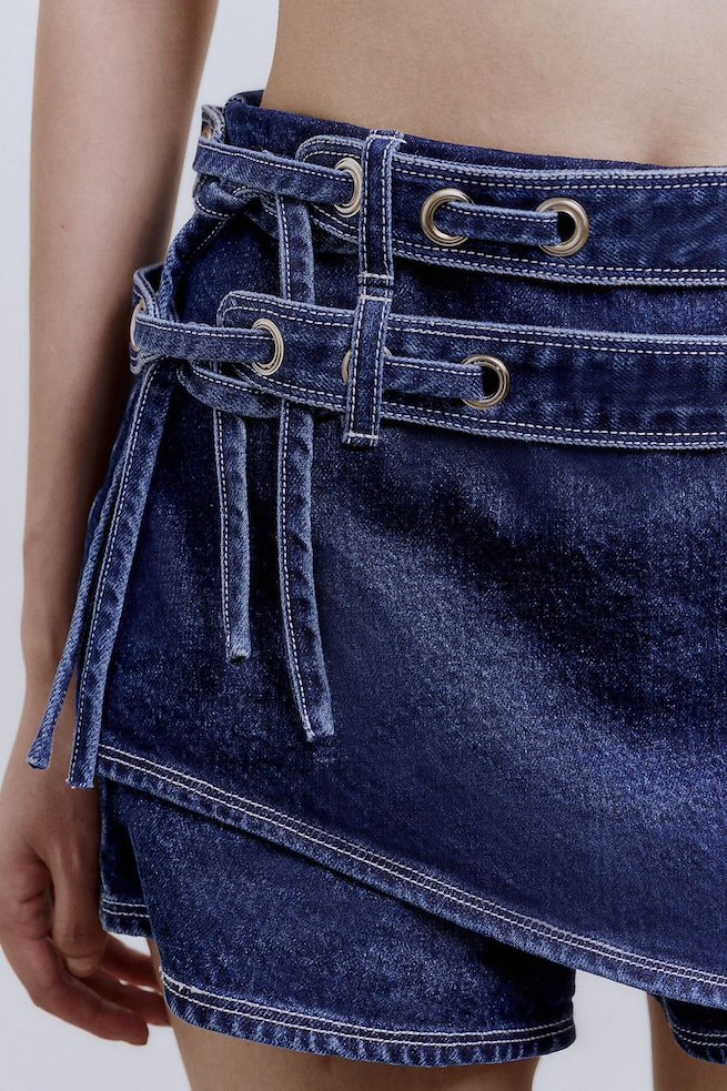 Vandy Denim Skort