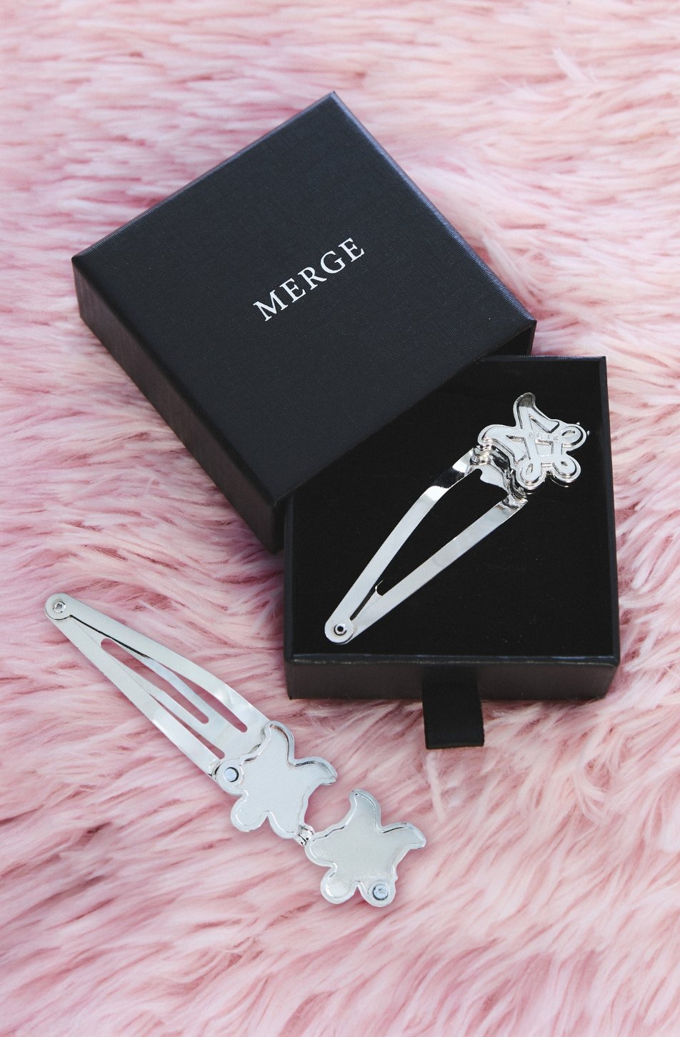 Logo Snap Hair Clips 