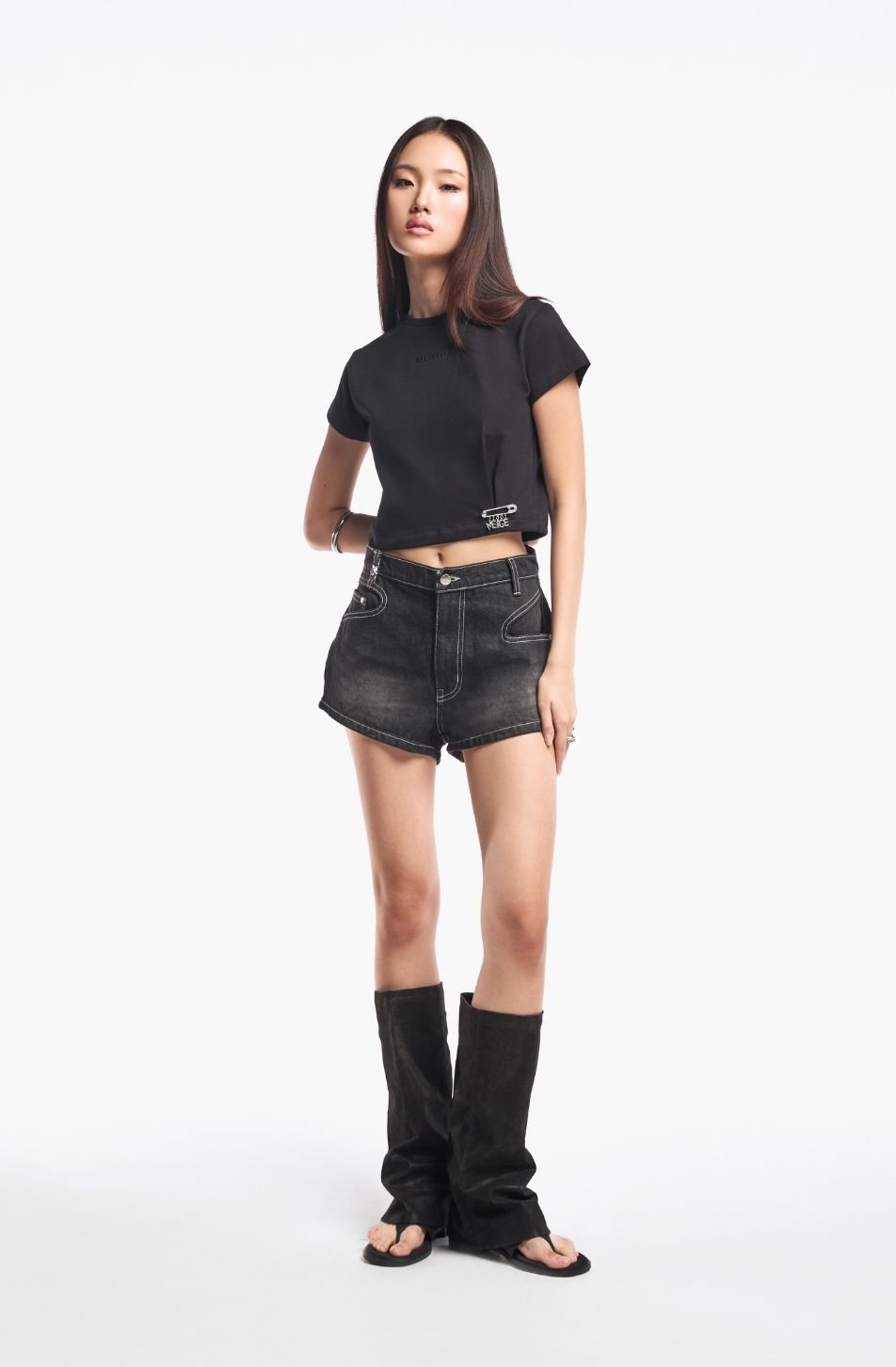 Edna Pin Baby Tee