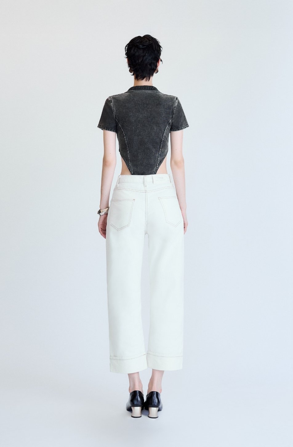 Merge Cropped Slim Jeans 