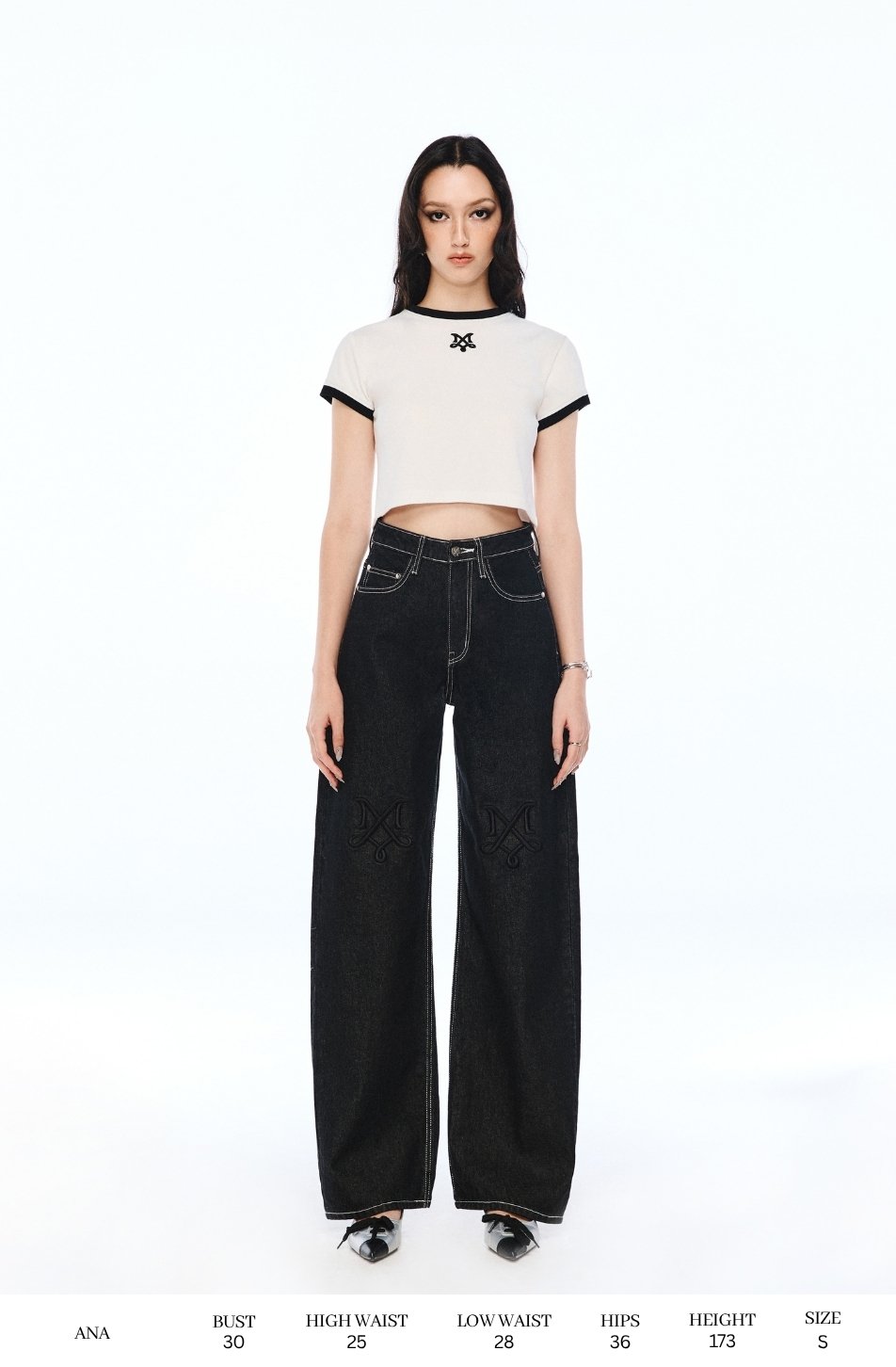 Signature Curve Jeans (Mid Waist) (จัดส่ง 10/06)