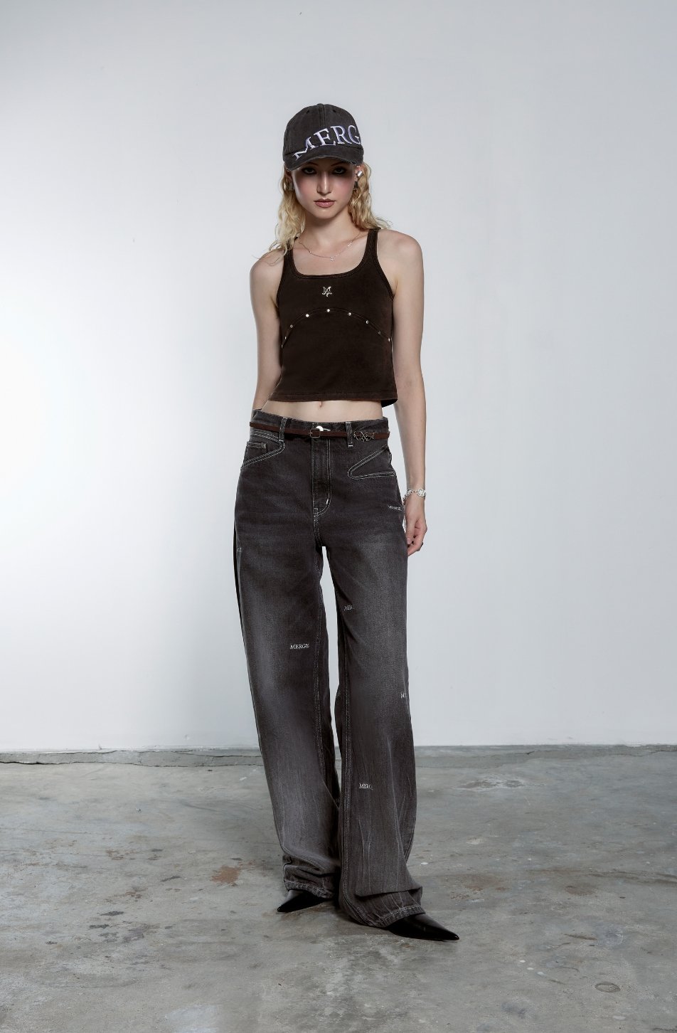 Velour Line Belt
