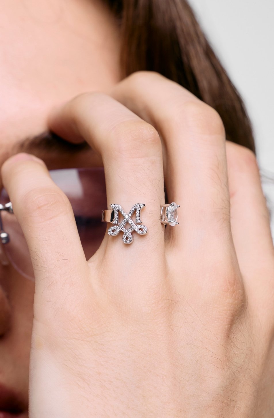 M Logo Open Ring (จัดส่ง 18/08)