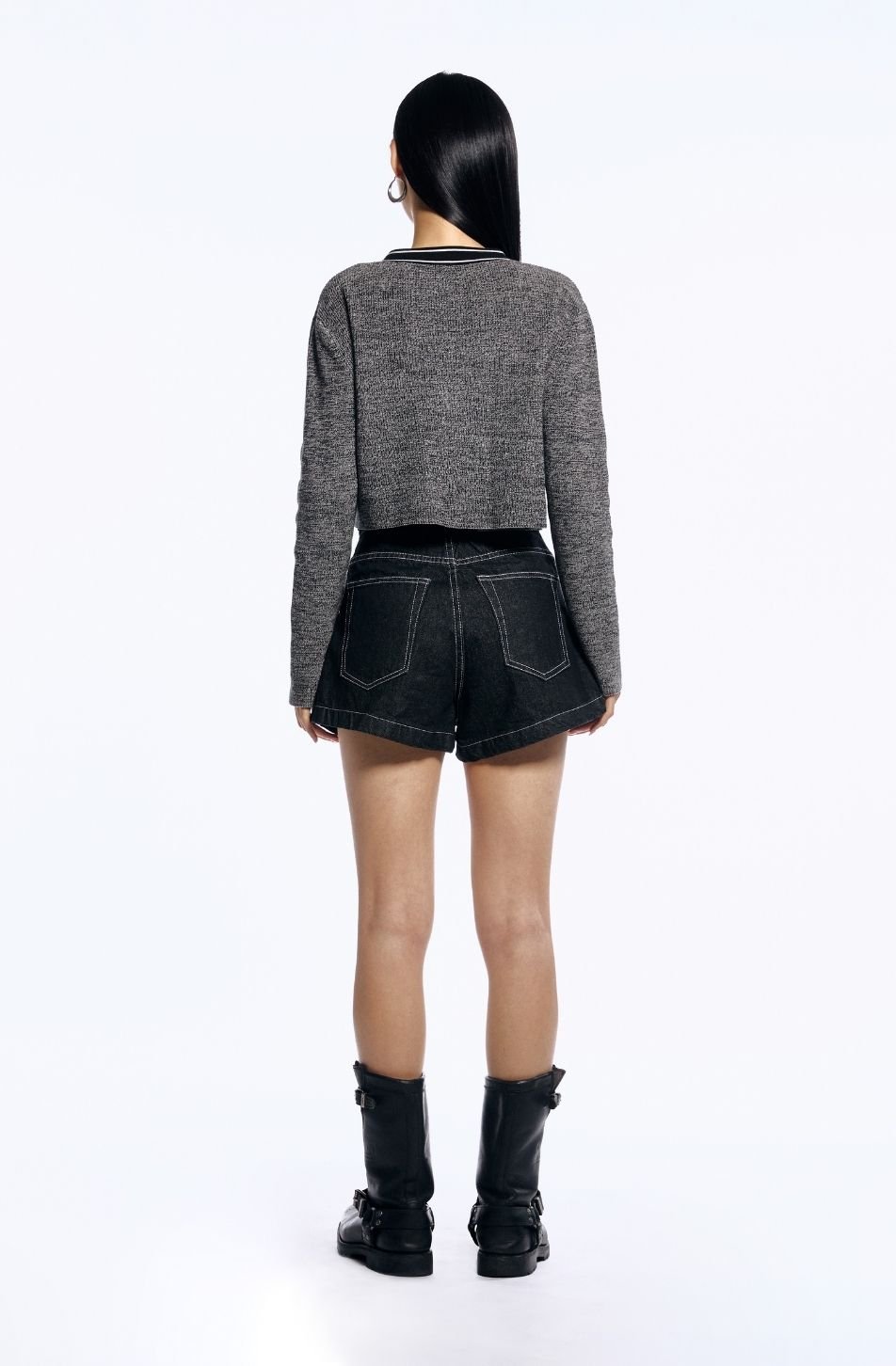 Classic Cropped Cardigan