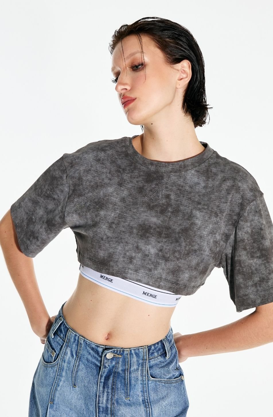 Sandy Cropped Tee