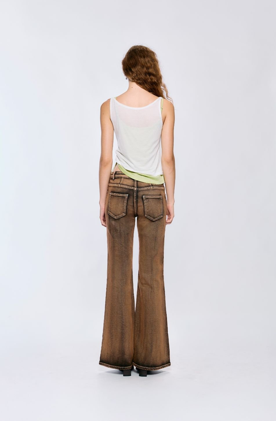 Actual Low Waist Flare Jeans (จัดส่ง 24/09)