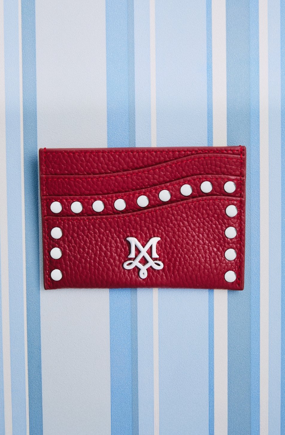 Merge Stud Leather Cardholder