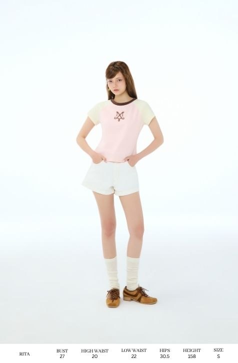 Raglan Baby Tee 01 (จัดส่ง 10/07)