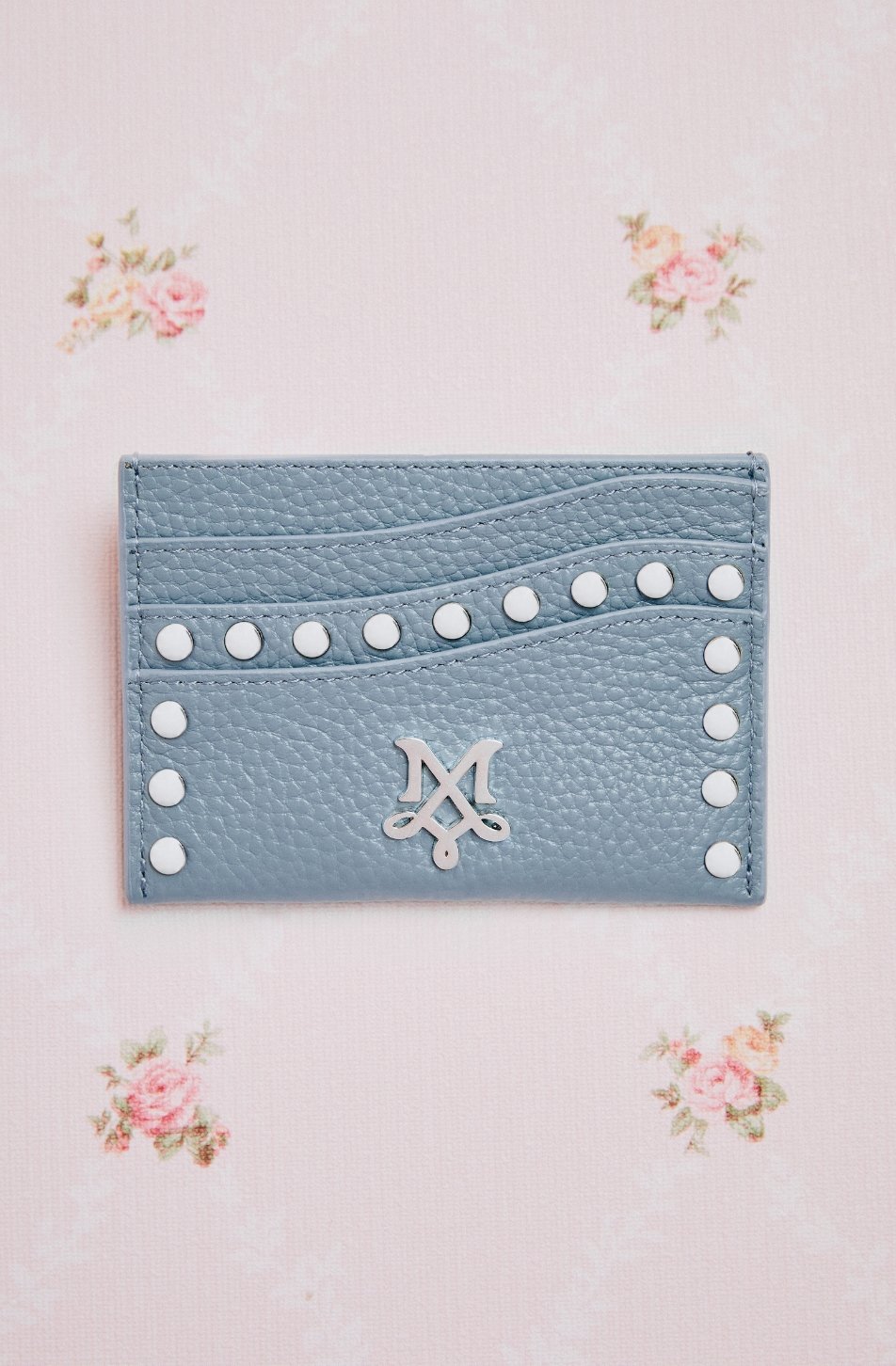 Merge Stud Leather Cardholder