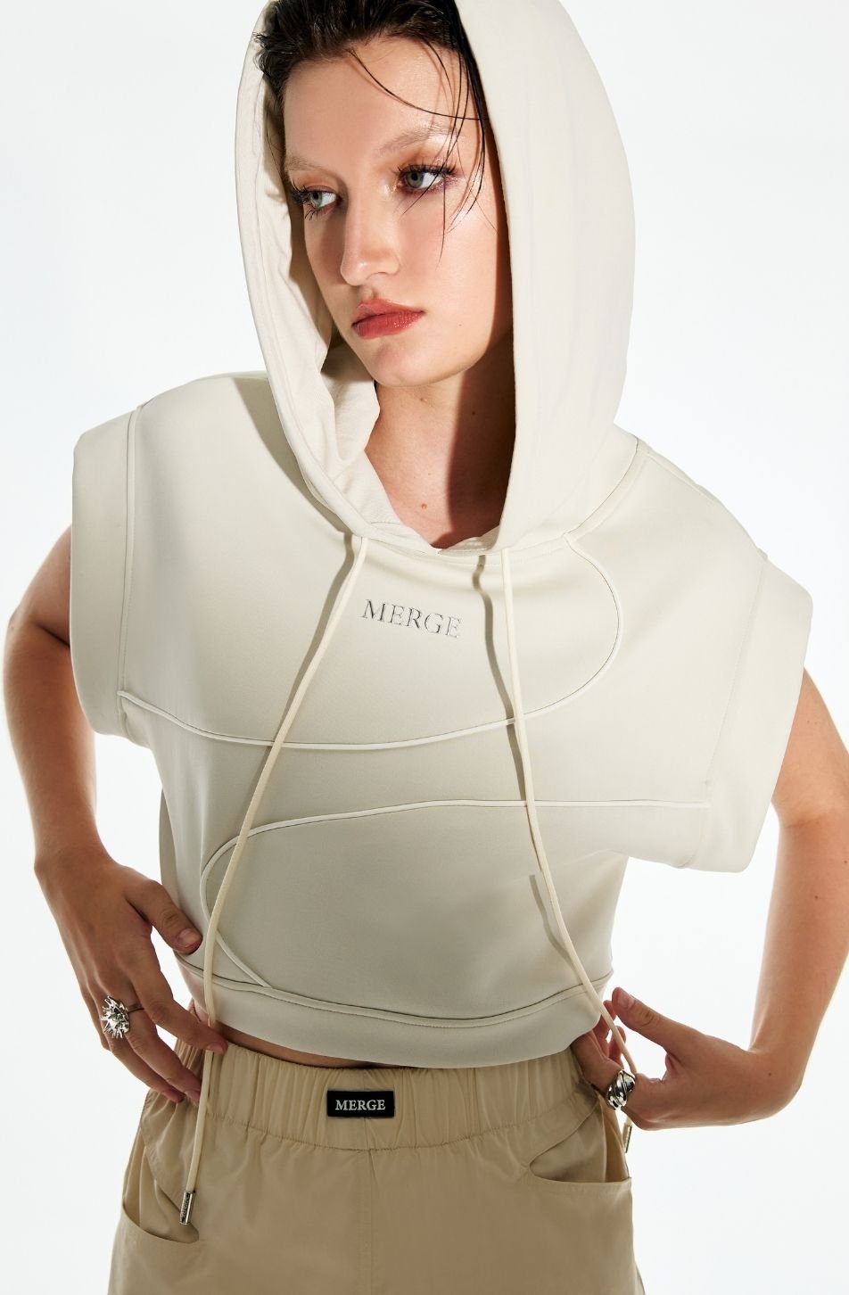 Remi Cropped Hoodie