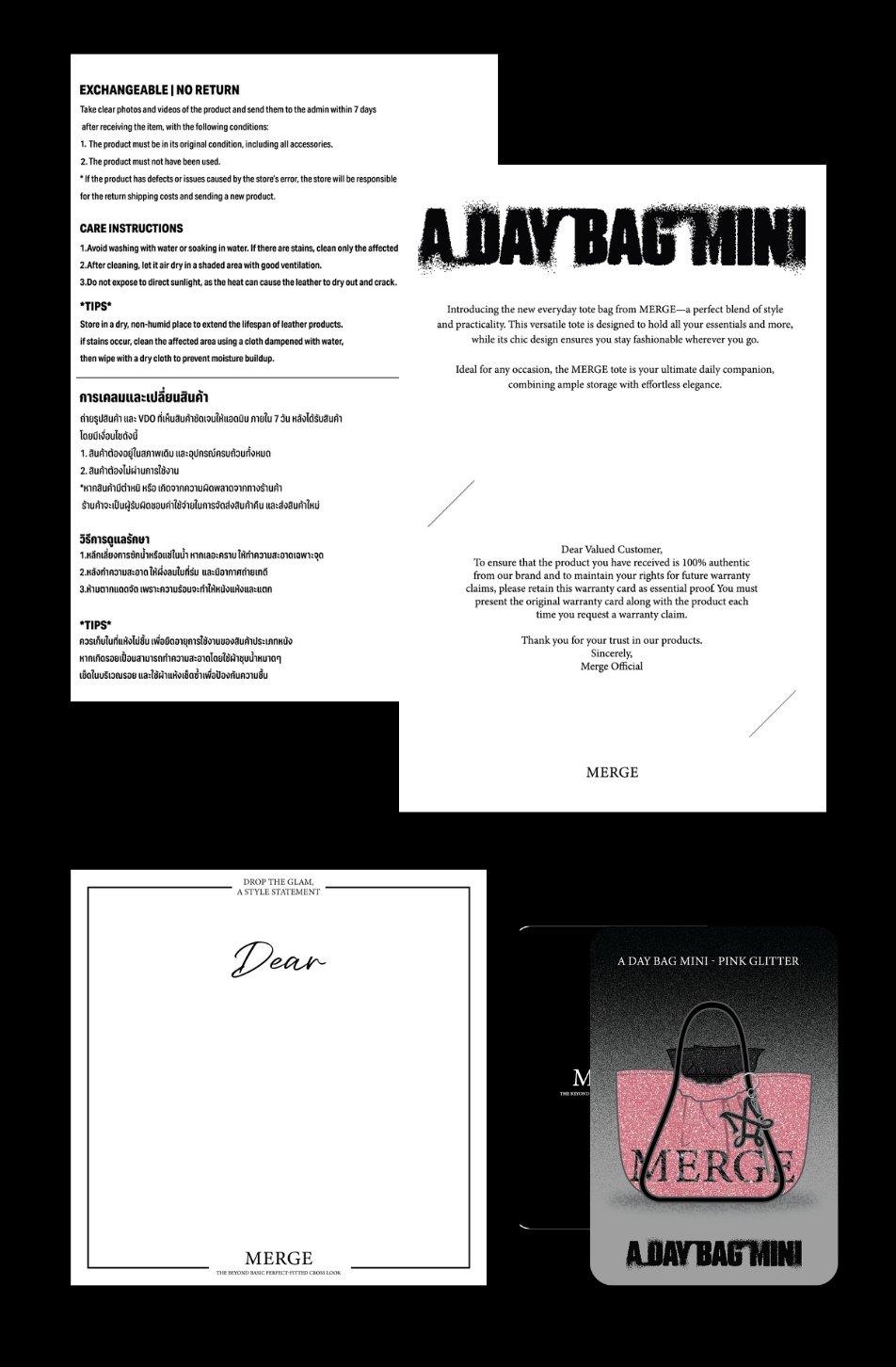 A Day Bag Mini Riot Box (Delivery on 26 Dec)