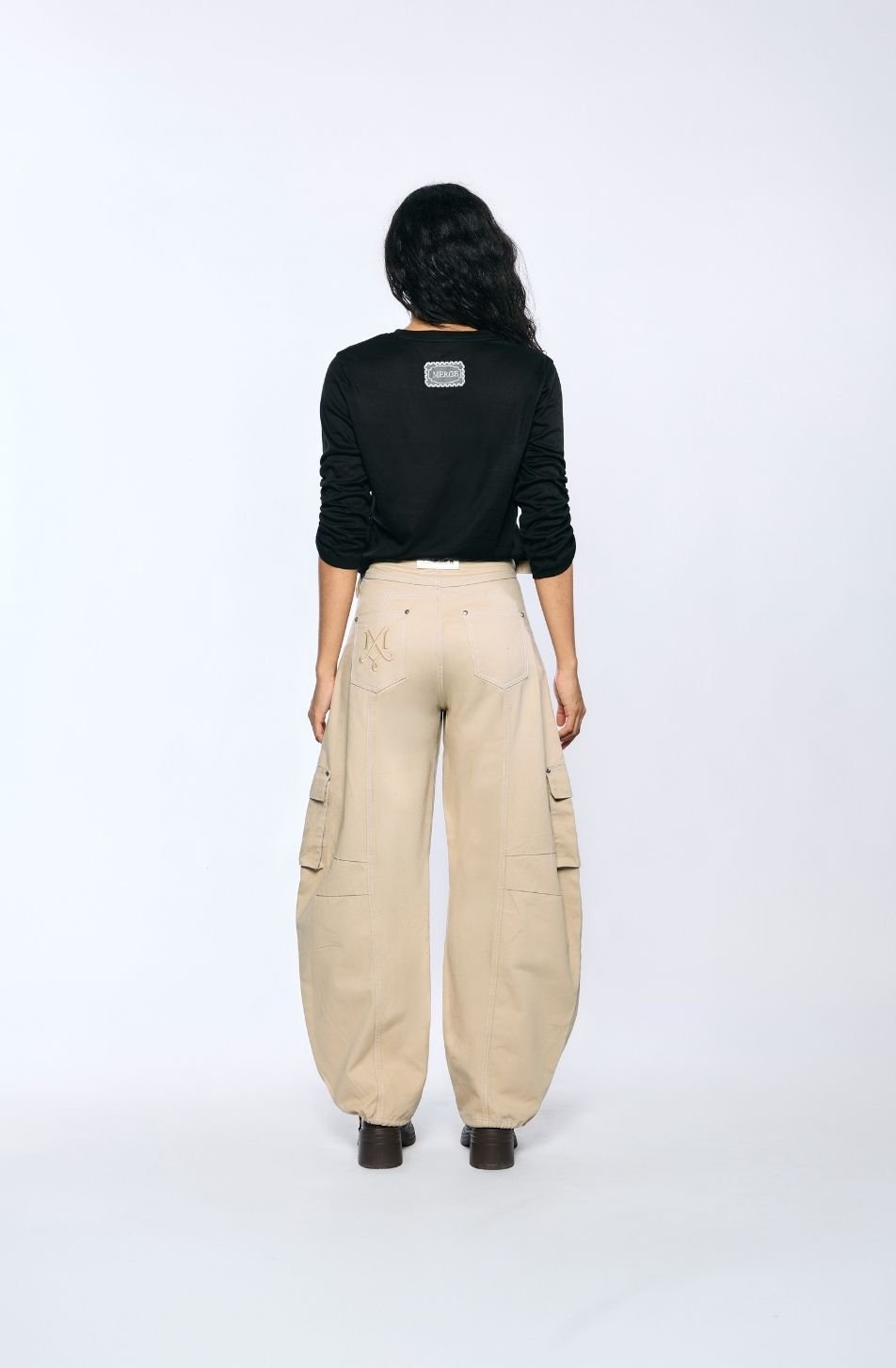 Ciel Long Sleeve Tee (พร้อมส่ง / Beige จัดส่ง 21/09)