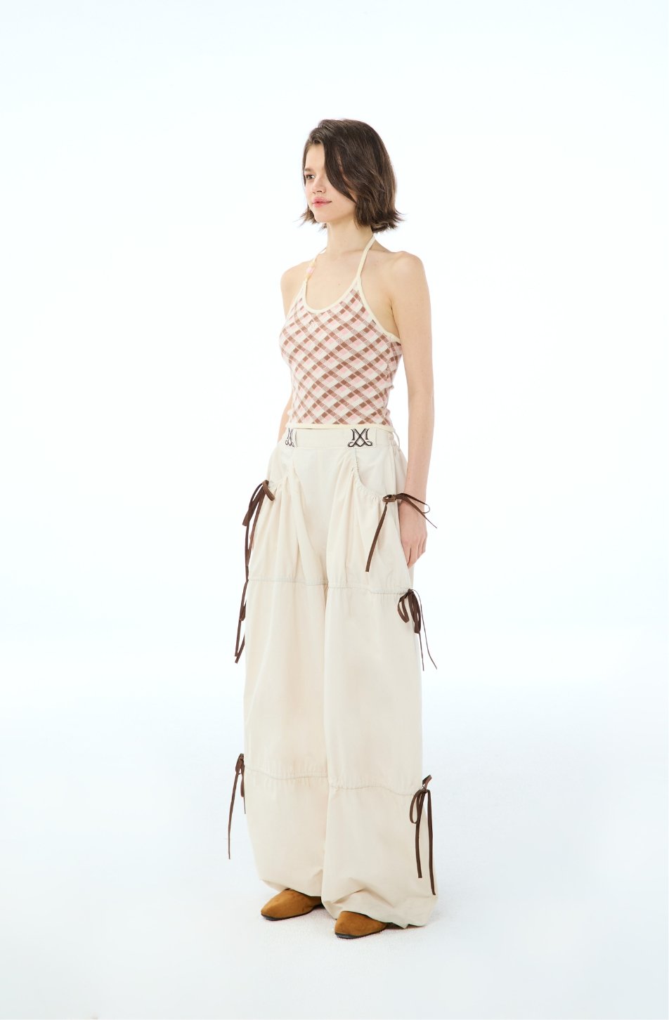 Ribbon Balloon Pants (จัดส่ง 14/07)