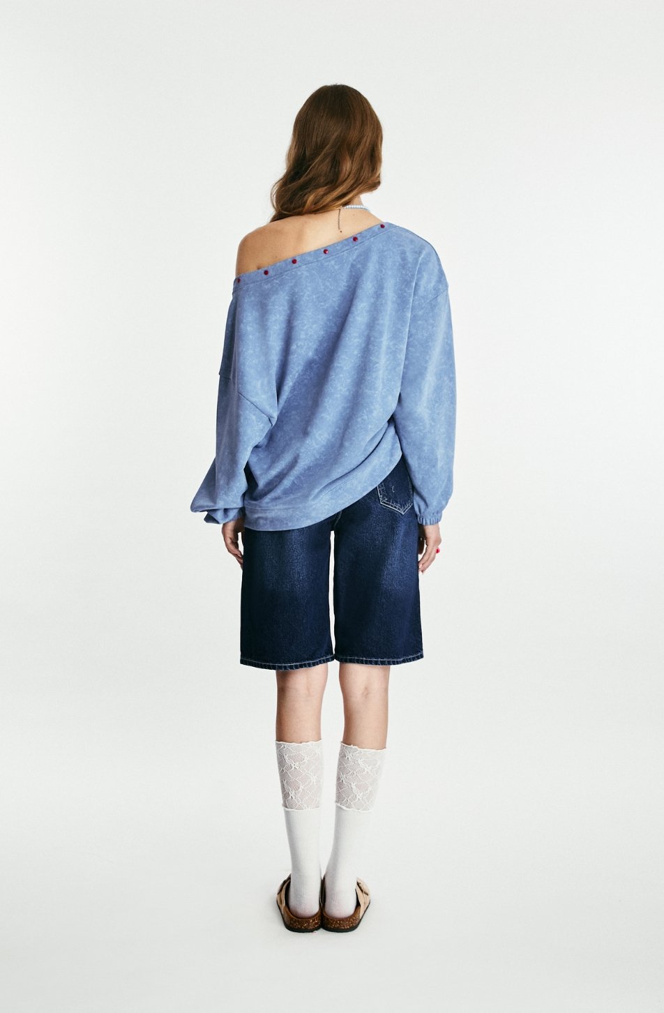Steny Off Shoulder Sweater 