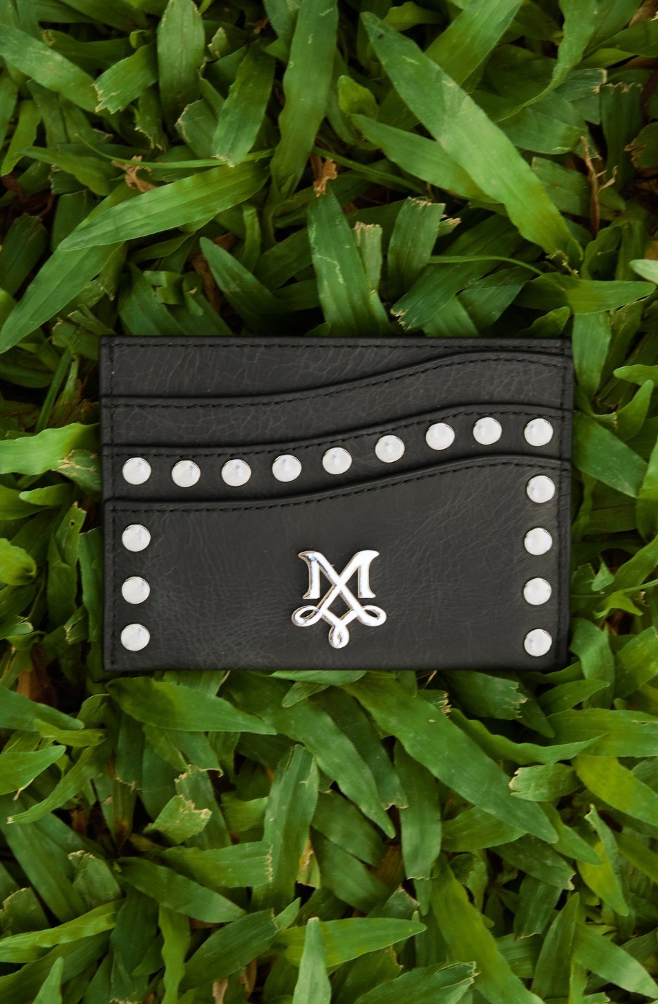 Merge Stud Leather Cardholder