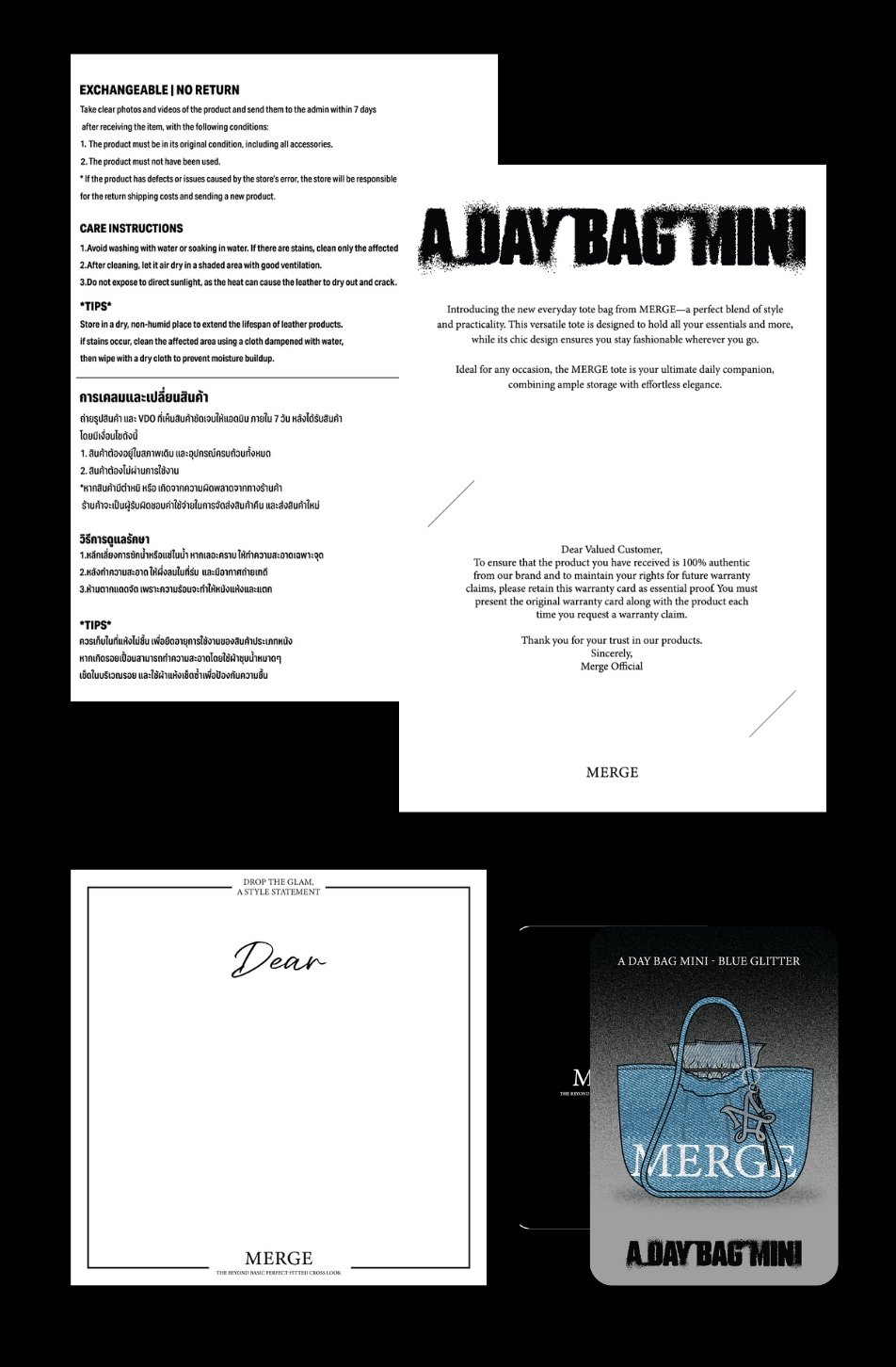 A Day Bag Mini Riot Box (Delivery on 26 Dec)