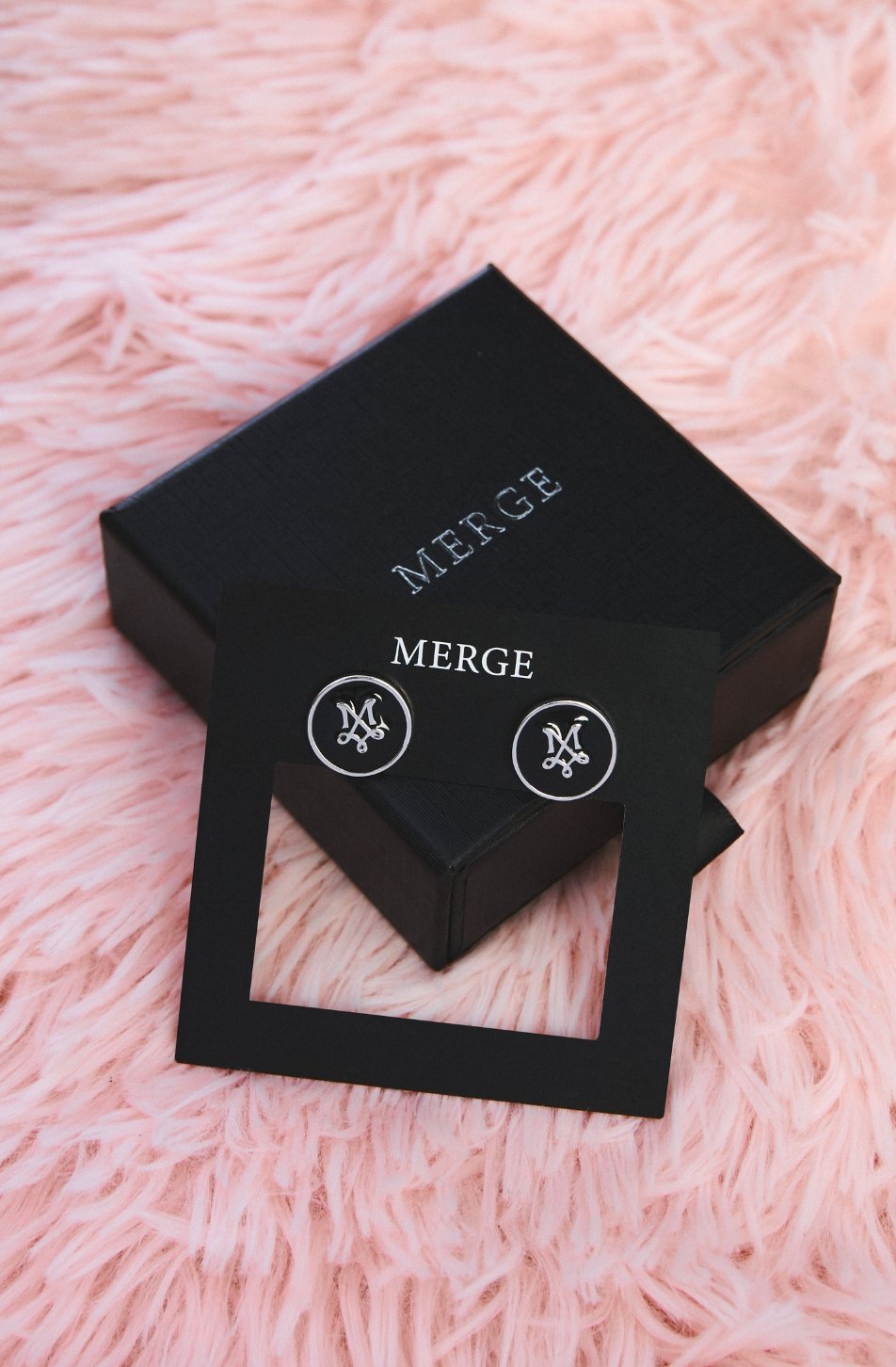 Merge Stud Earrings 