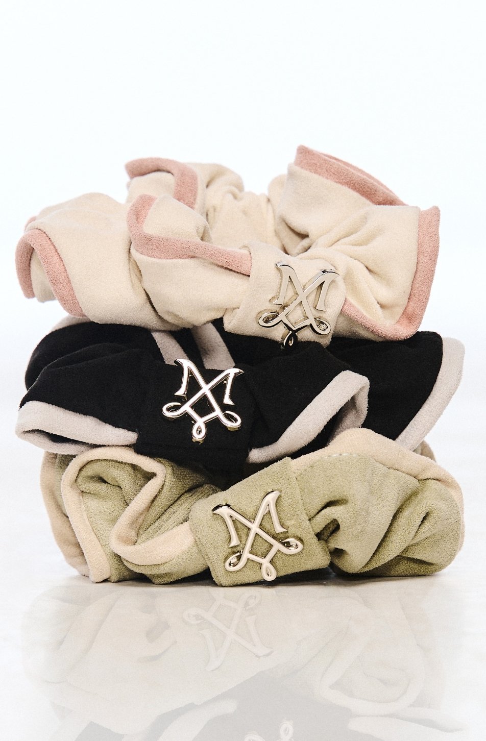 M Ruffy Scrunchies